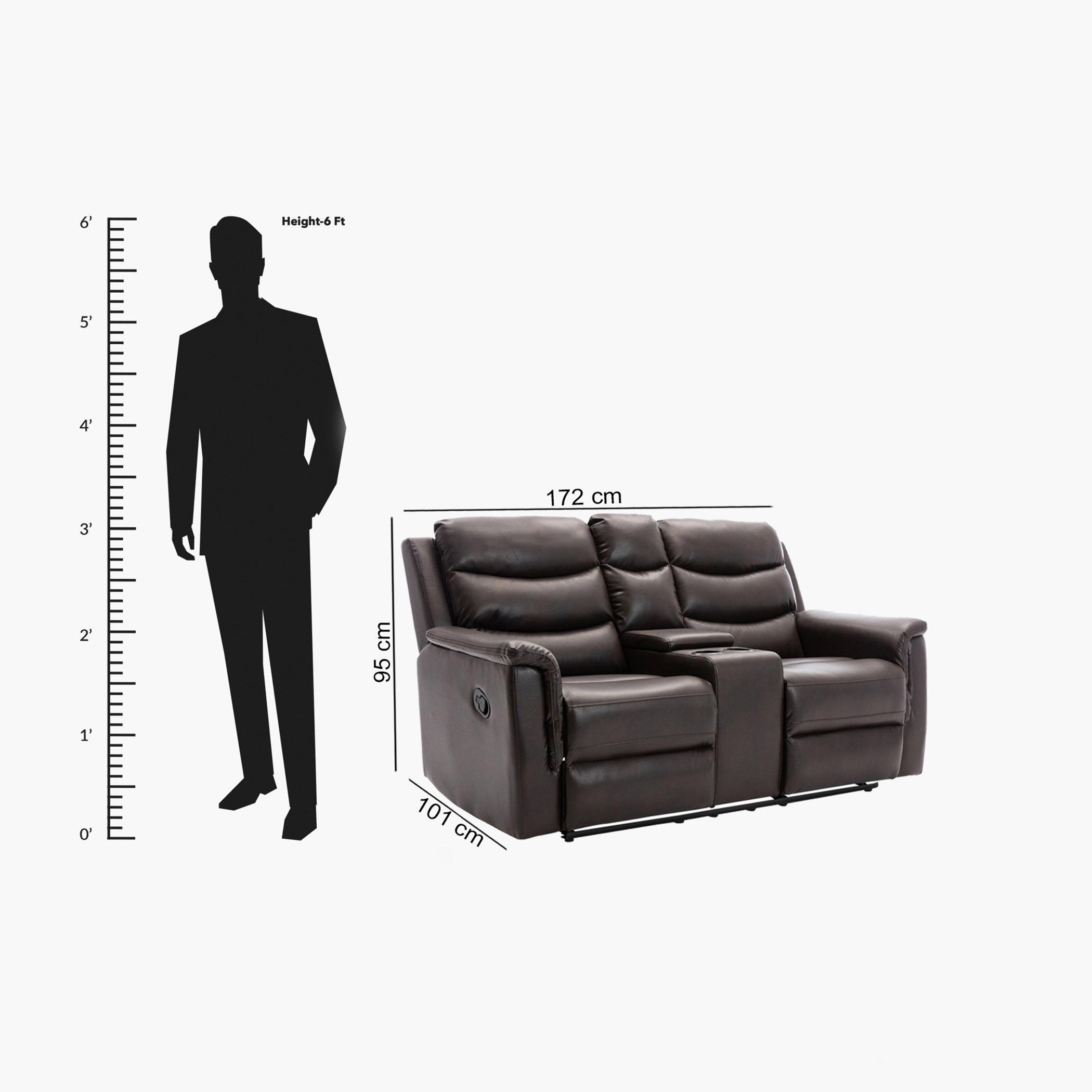 Vatican 2-Seater Leather Air Recliner Sofa with Console and Cup Holder-hbxlivingroom-sofasandarmchairs-sofas-image-10