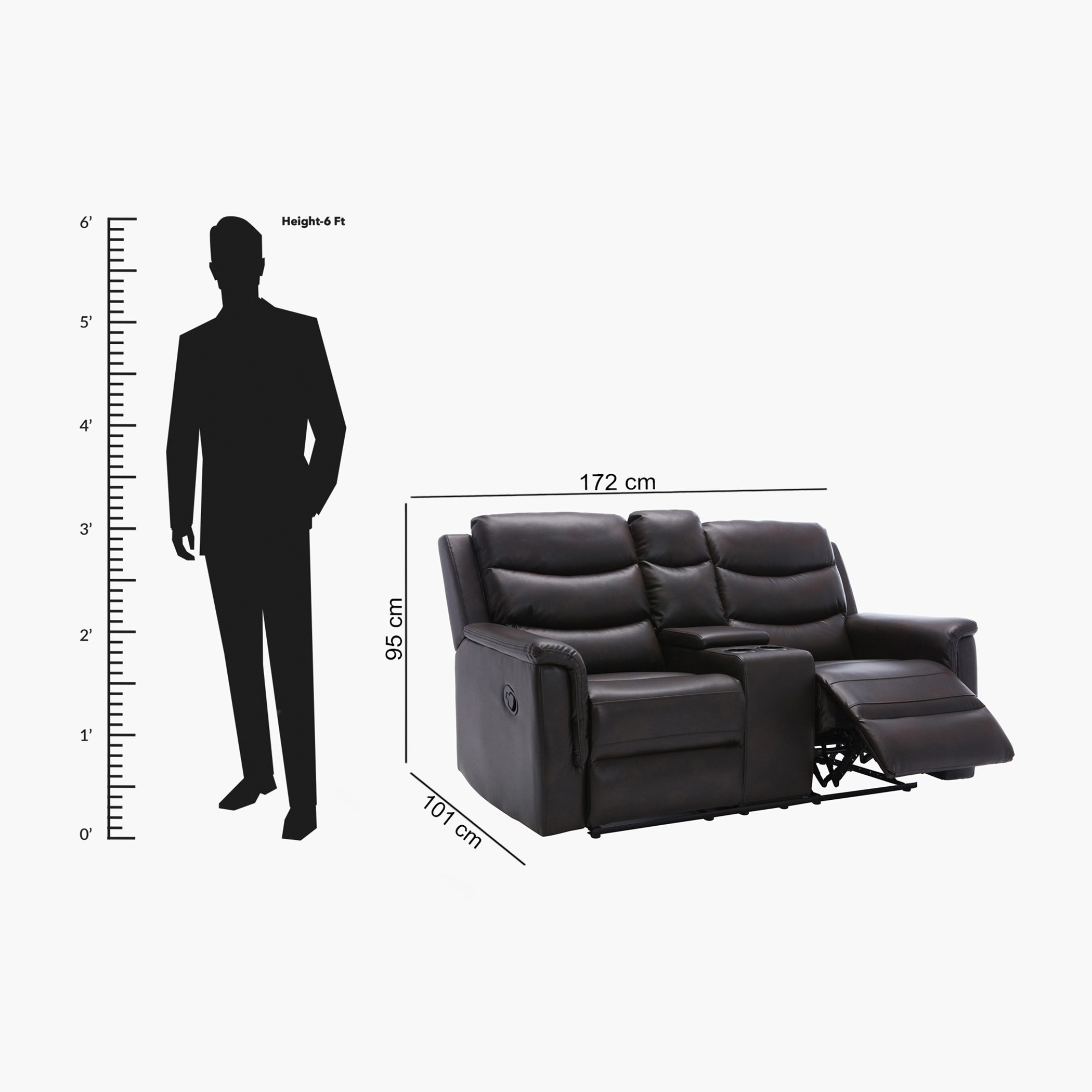 Vatican 2-Seater Leather Air Recliner Sofa with Console and Cup Holder-hbxlivingroom-sofasandarmchairs-sofas-image-9