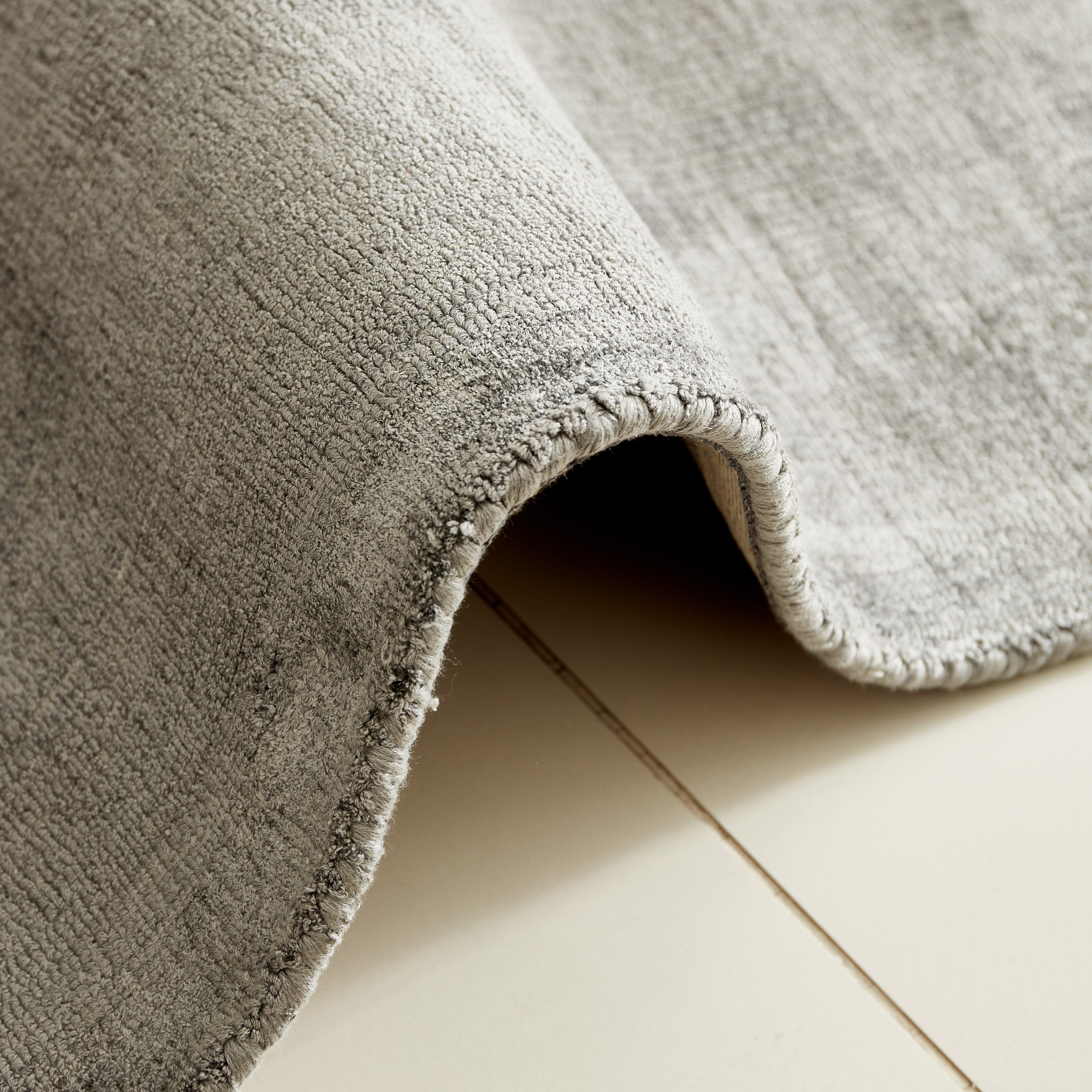 سجادة فيسكوز مصنوعة يدويًا من جلاز - 80x230 سم-hbxdecorandfurnishings-floorcoverings-rugs-image-4