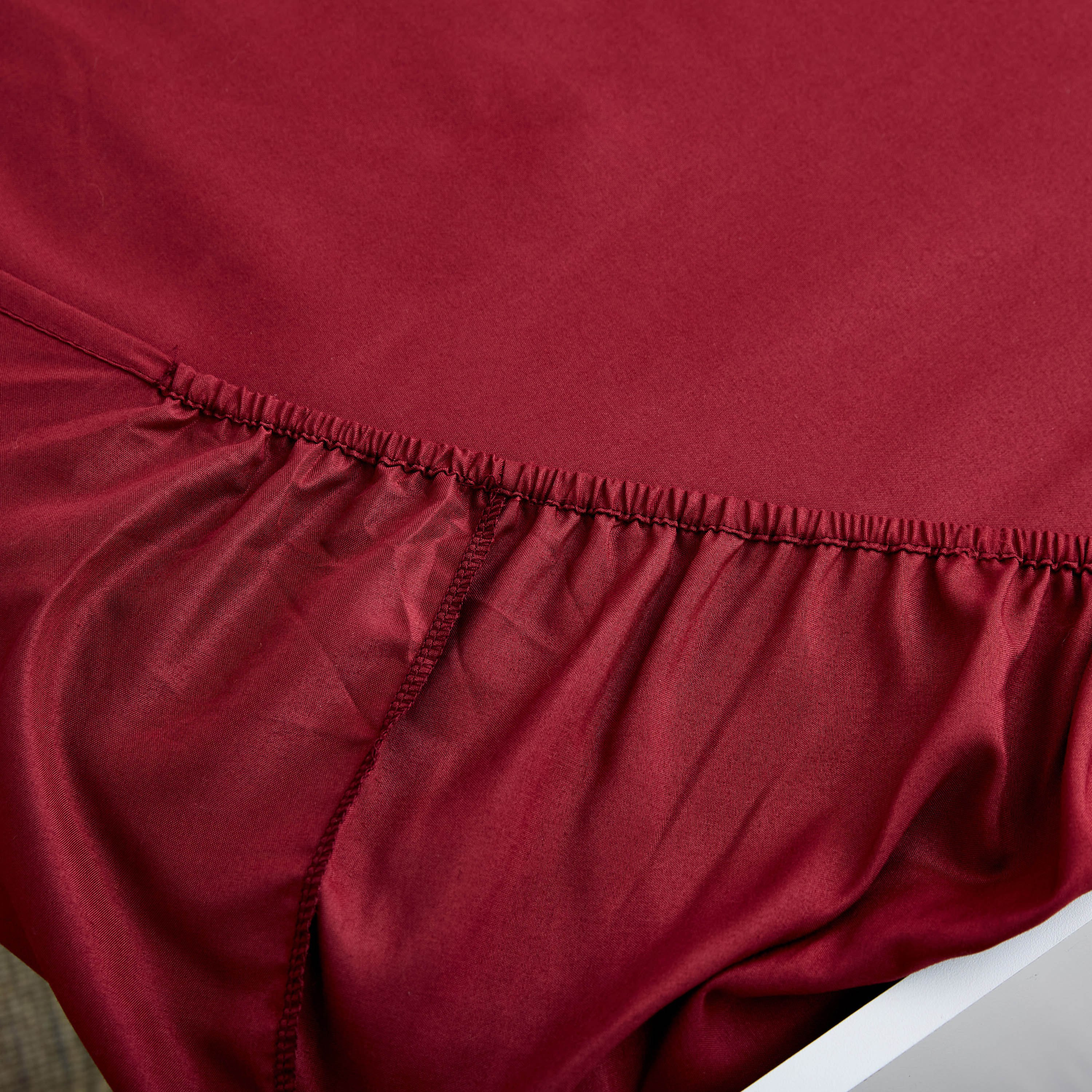 Derby Solid Microfibre Single Fitted Sheet - 90x190+20 cm-hbxhomeware-hbxbedroom-image-5
