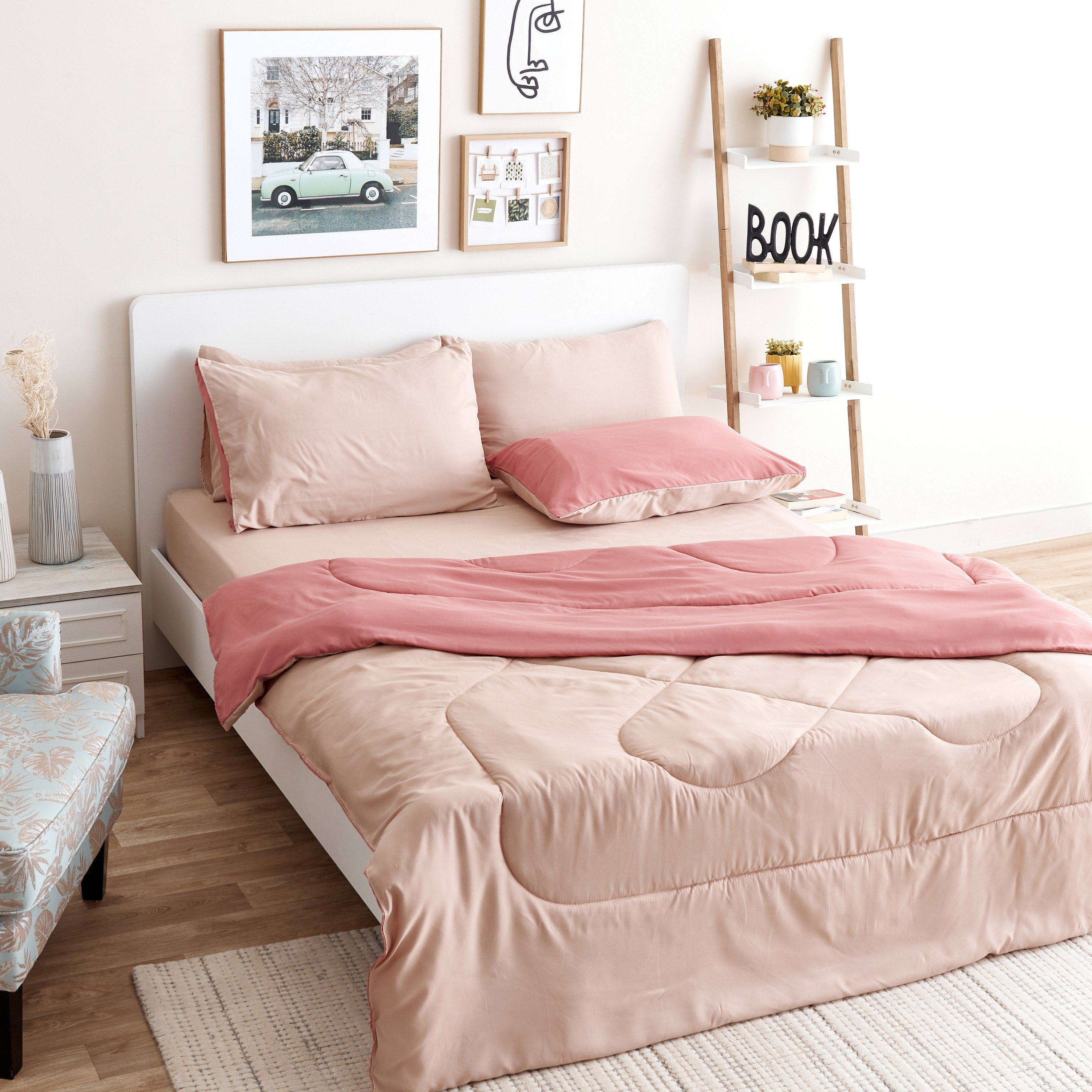 Derby Solid King Microfiber Fitted Sheet - 180x200+25 cm-hbxhomeware-bedding-fittedsheets-image-6