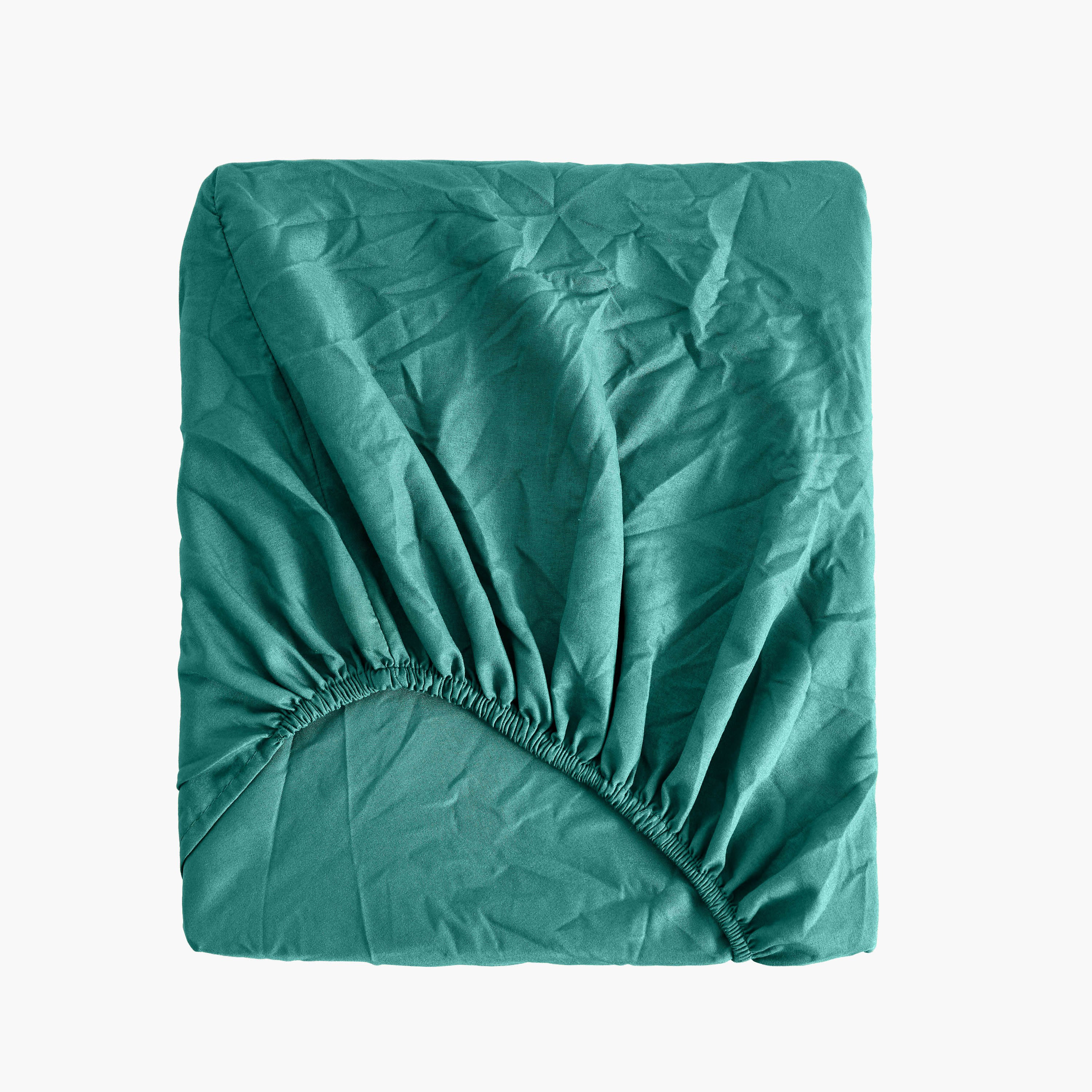 Derby Solid King Microfibre Fitted Sheet - 180x200+25 cm-hbxhomeware-hbxbedroom-image-7