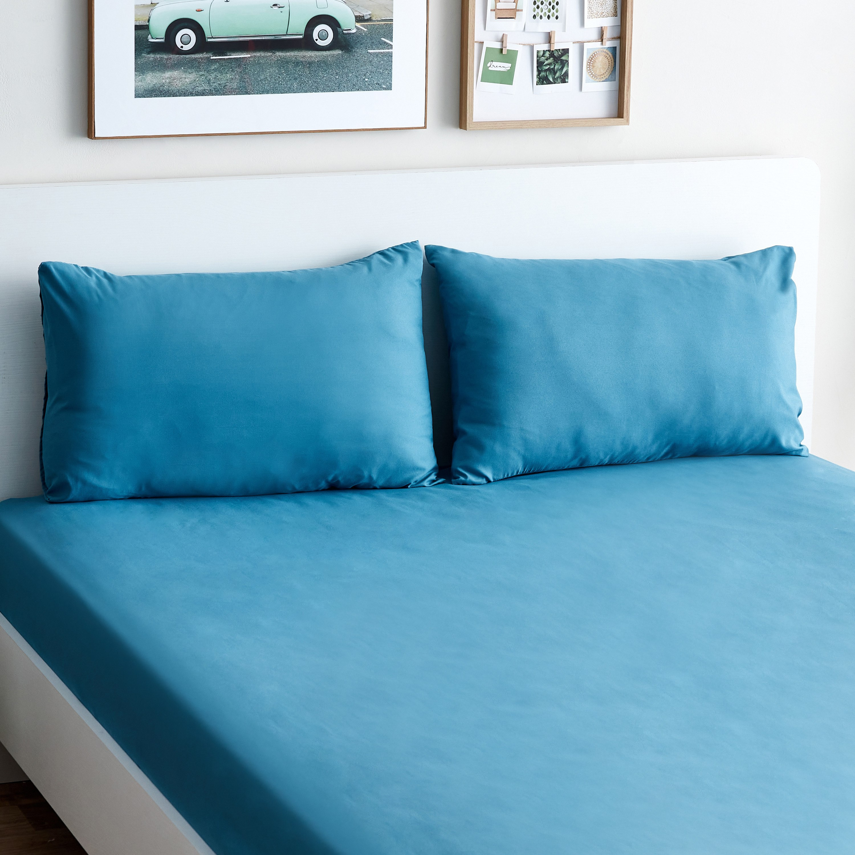 طقم غطاء وسادة ألياف دقيقة سادة من ديربي - 45x75 سم-hbxhomeware-hbxbedroom-image-1