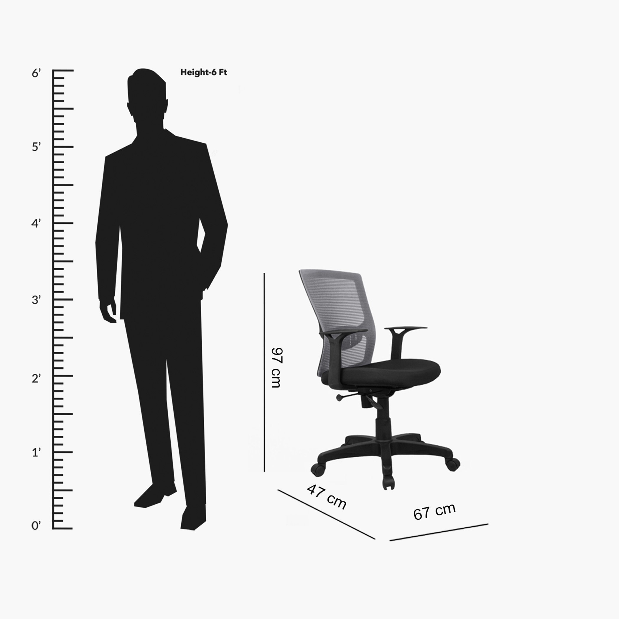 Spencer Medium Back Office Chair-hbxfurniture-office-chairs-image-4