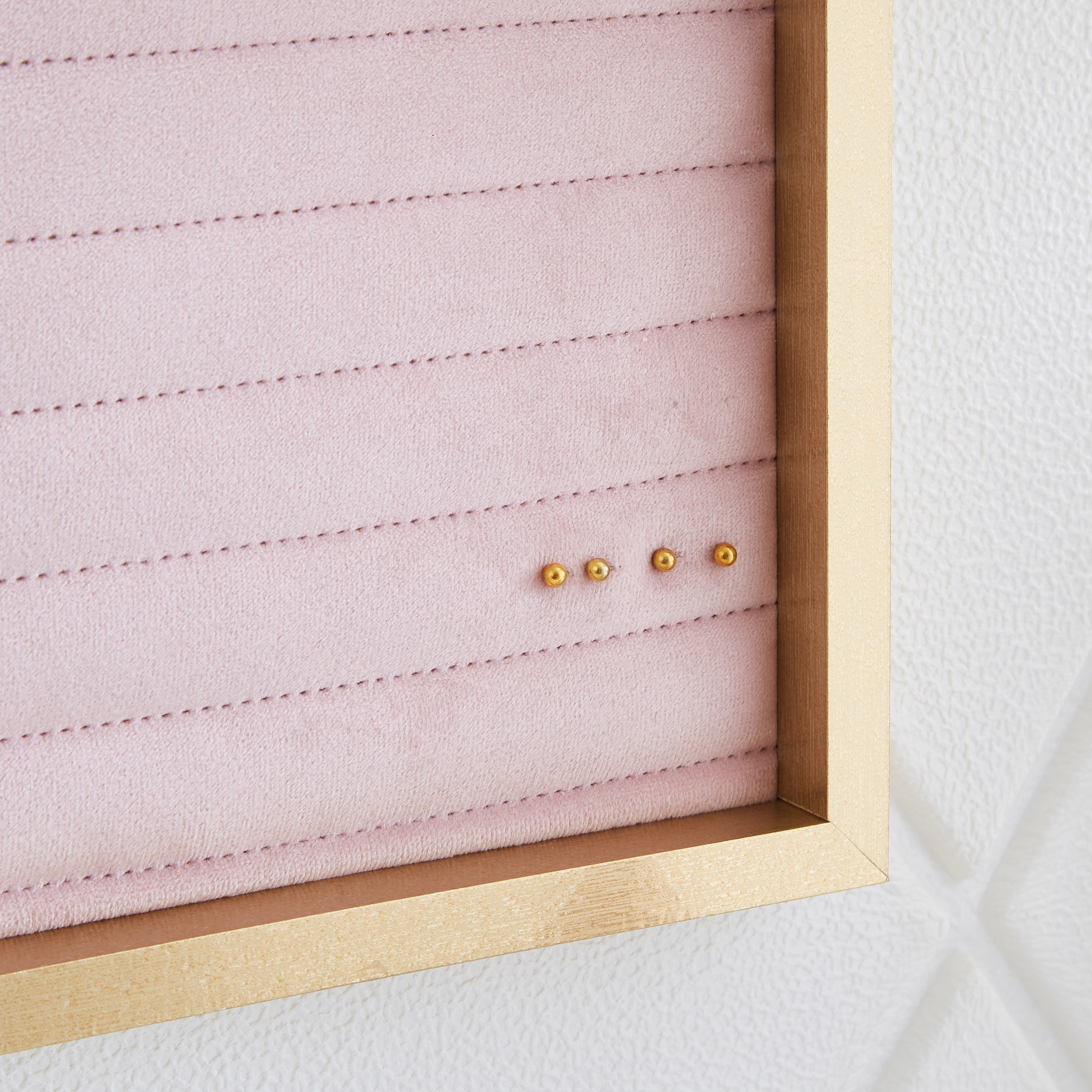 Lia MDF and Velvet Photo Frame - 30x3x40 cm-hbxbedroom-decorandaccessories-photoframes-image-3