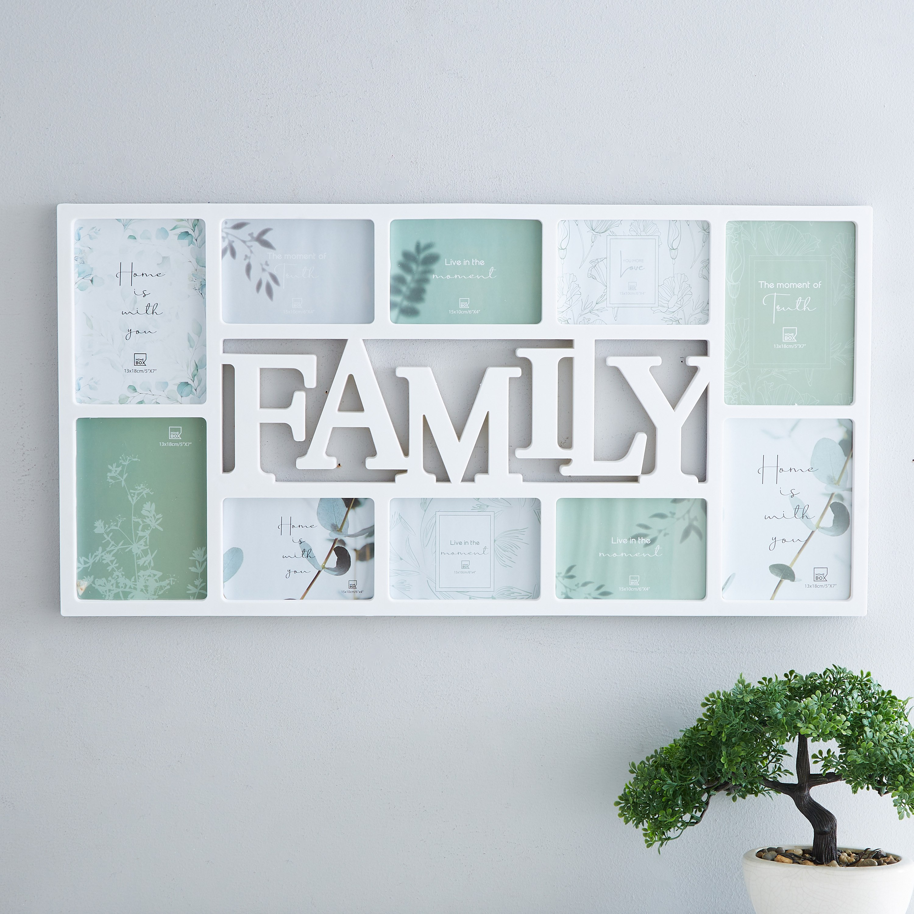 برواز صور عائلي متعددة الفتحات من ليا - 73x2x37 سم-hbxbedroom-decorandaccessories-photoframes-image-2
