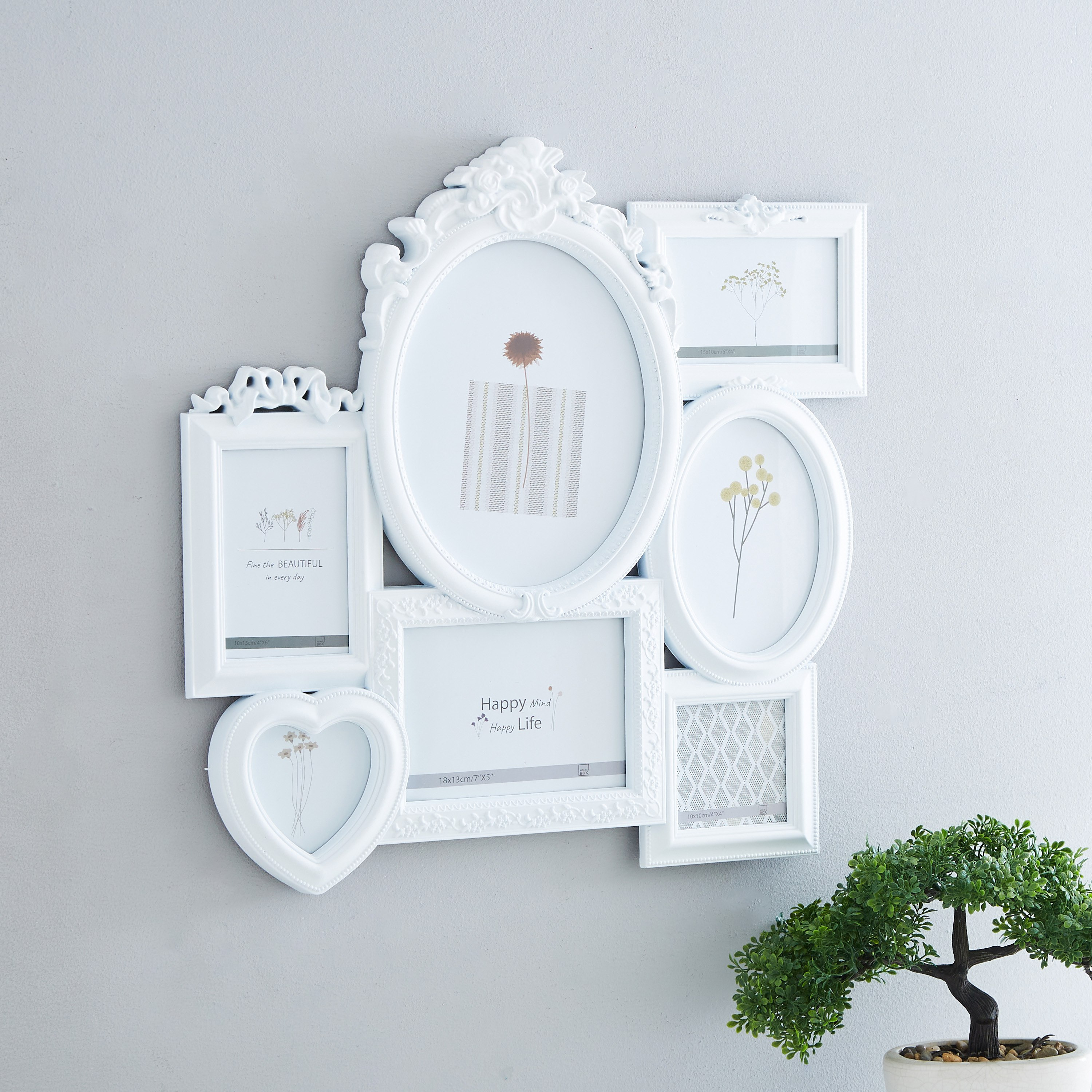برواز مجمع لـ7 صور من ليا - 52x2x52 سم-hbxbedroom-decorandaccessories-photoframes-image-1