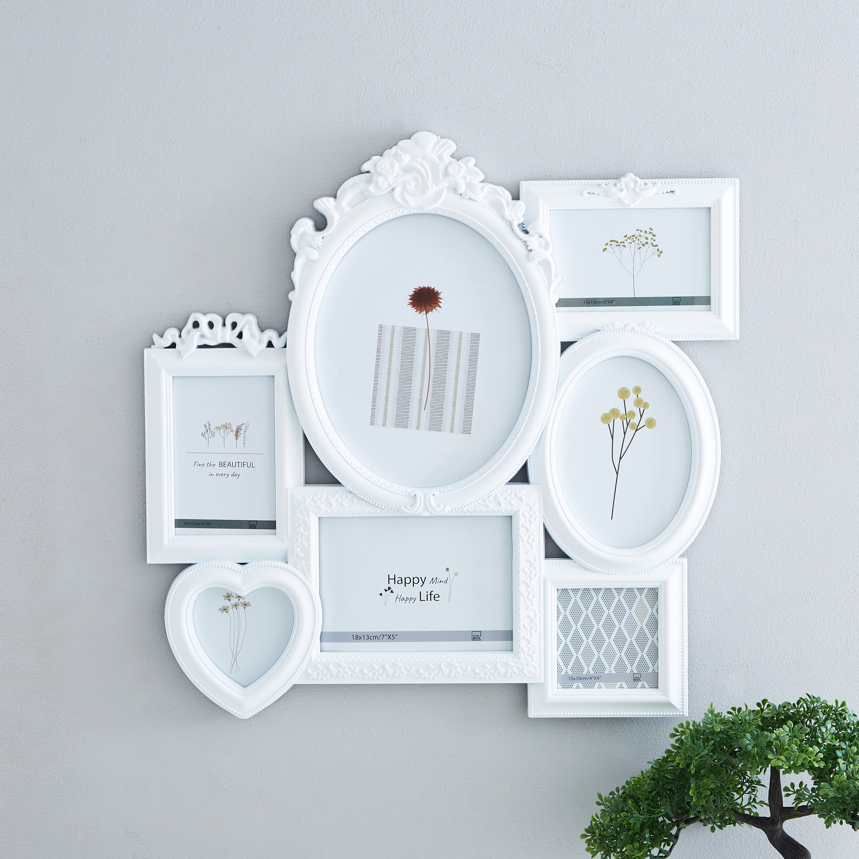 برواز مجمع لـ7 صور من ليا - 52x2x52 سم-hbxbedroom-decorandaccessories-photoframes-image-2