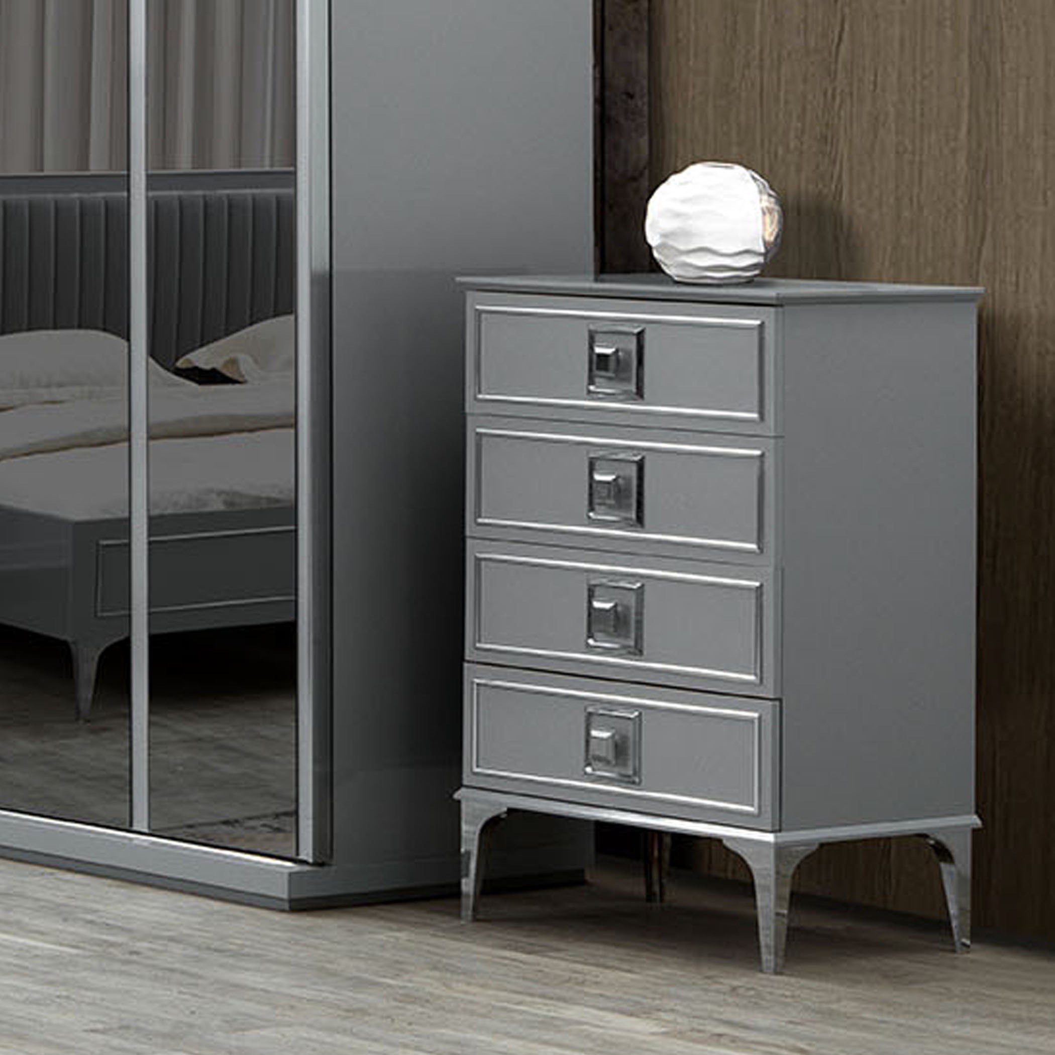 وحدة تخزين بـ4 أدراج من إيفلين-hbxfurniture-dressersandchests-chestofdrawers-image-1