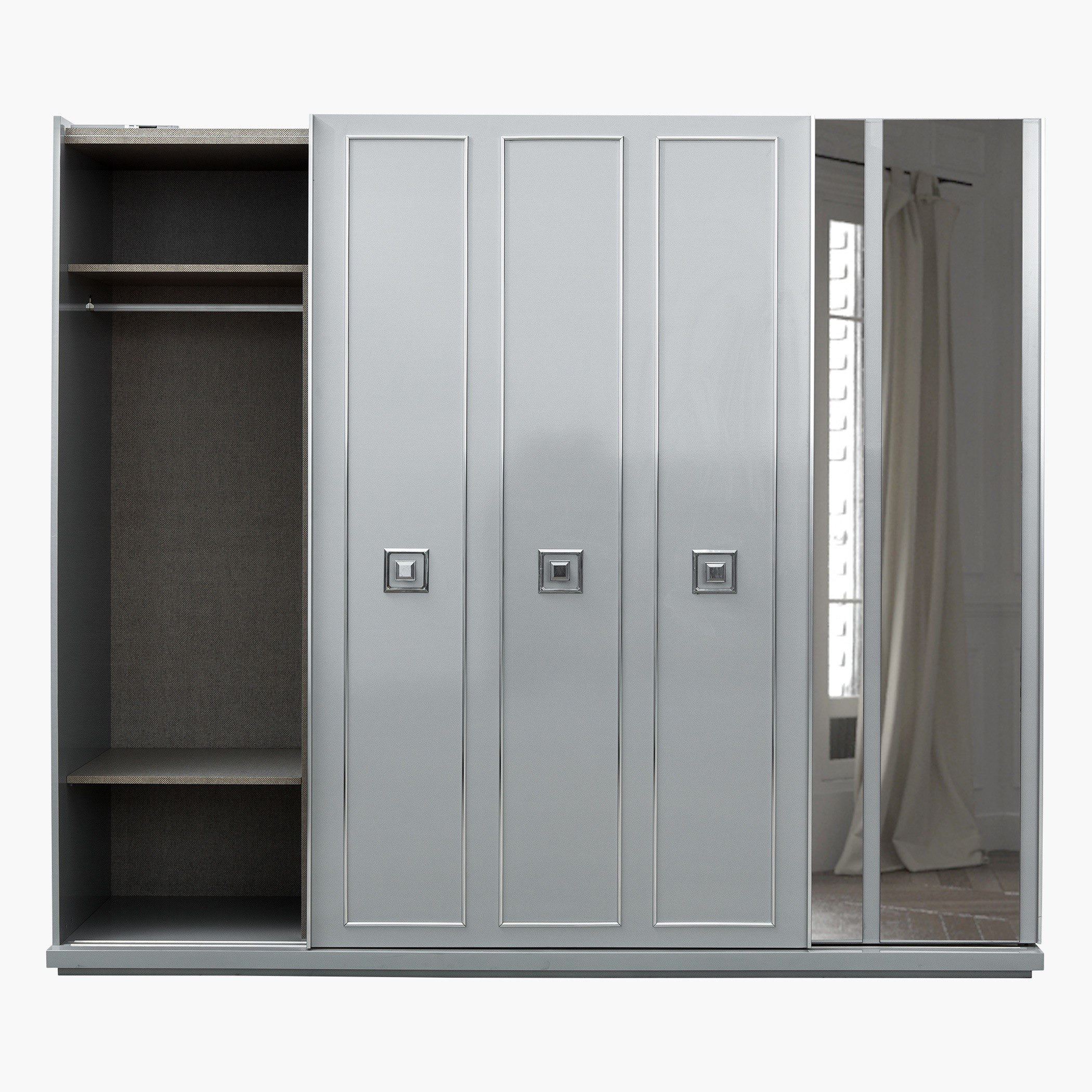خزانة ملابس بباب انزلاقي و3 مرآة من إيفلين-hbxfurniture-wardrobes-image-4