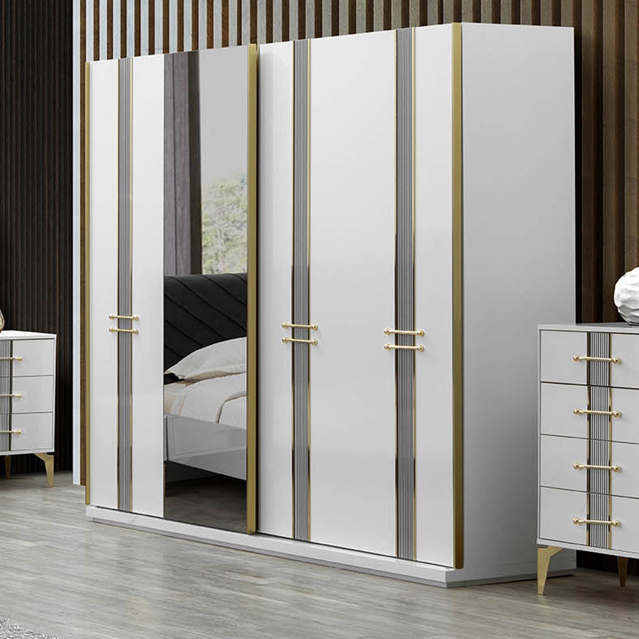 خزانة ملابس بباب انزلاقي ومرآة من ريجانو-hbxfurniture-wardrobes-image-1