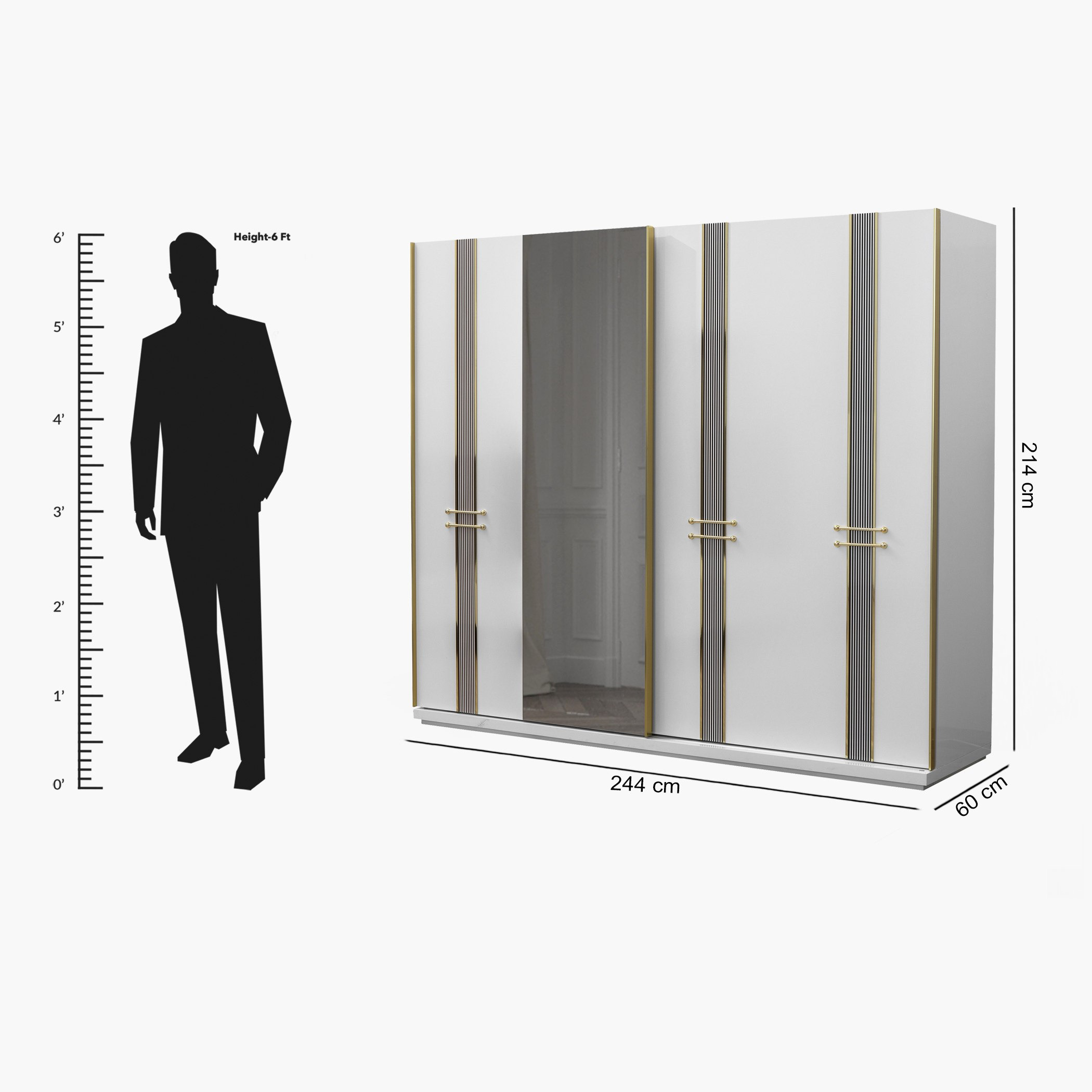 خزانة ملابس بباب انزلاقي ومرآة من ريجانو-hbxfurniture-wardrobes-image-17