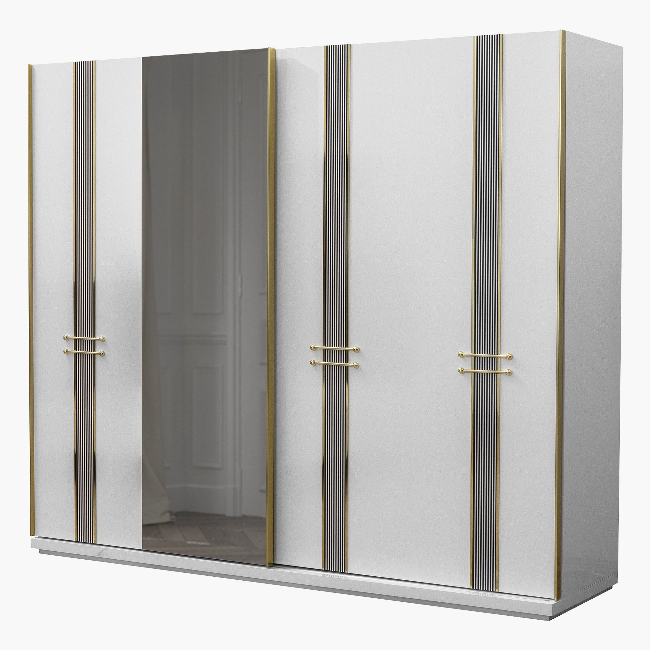 خزانة ملابس بباب انزلاقي ومرآة من ريجانو-hbxfurniture-wardrobes-image-7
