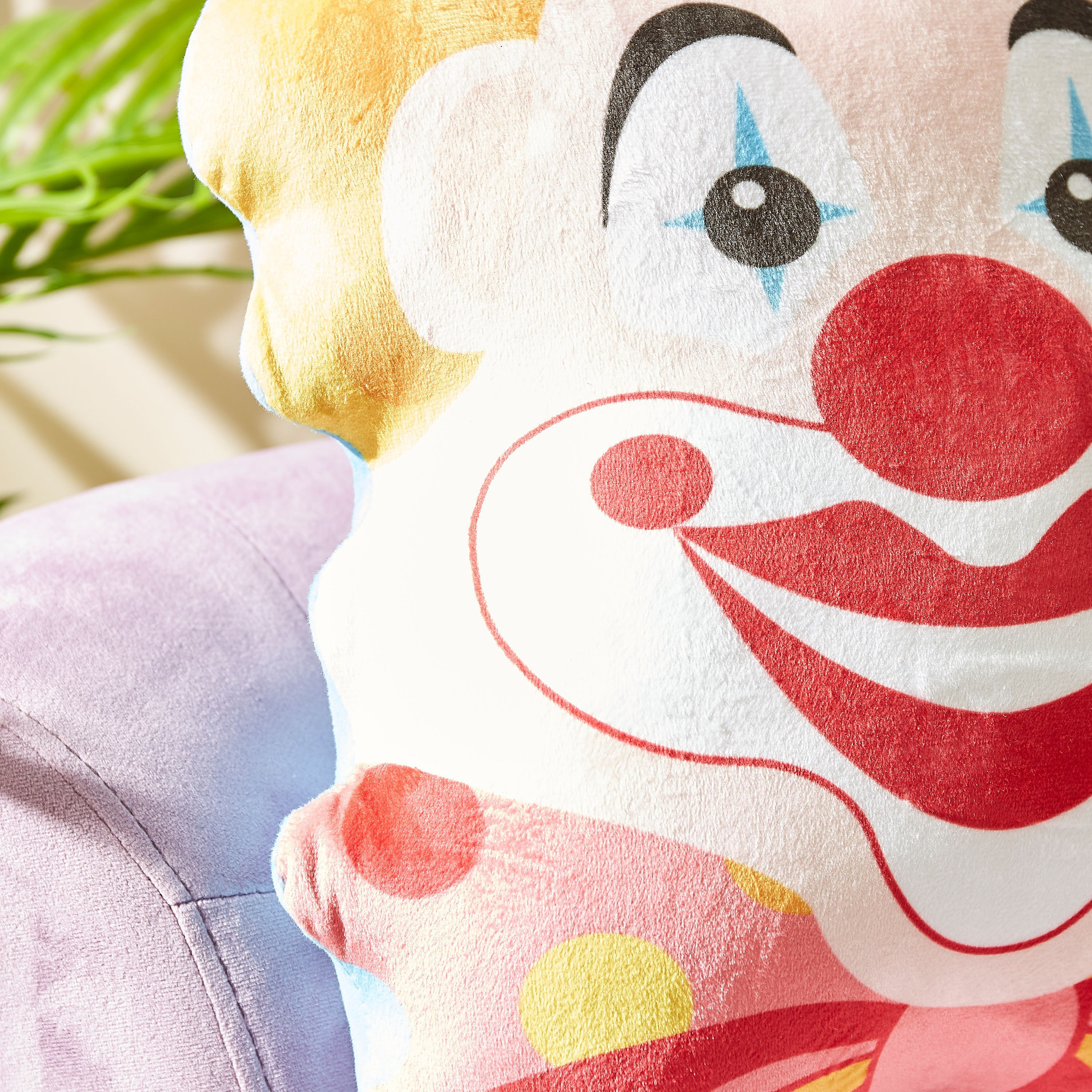 Lush Joker Shaped Filled Cushion - 40x30x11.5 cm-hbxhomeware-hbxkidsandyouth-image-2