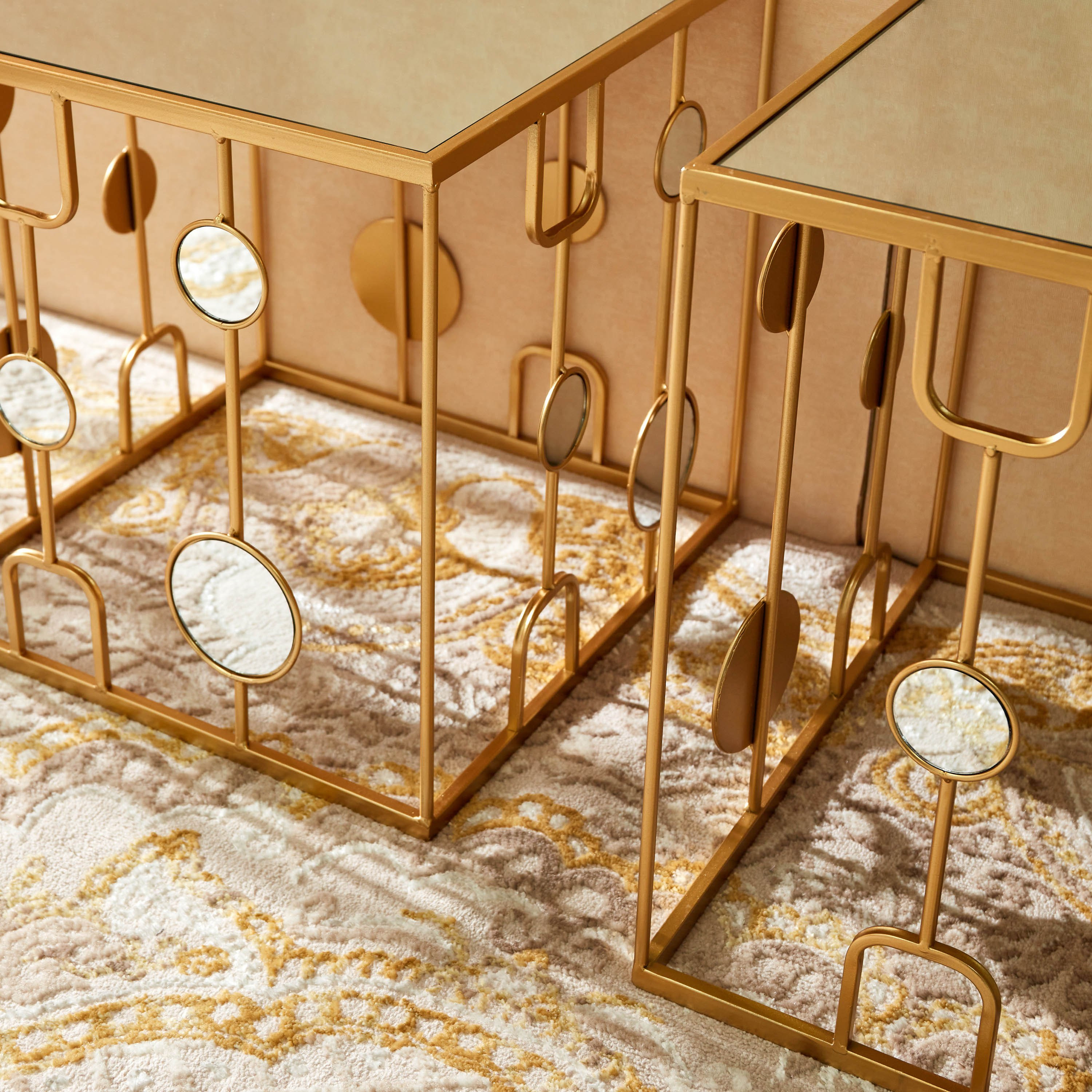طقم طاولة جانبية مربعة قطعتين من دانبيري-hbxfurniture-livingroom-endtables-image-5