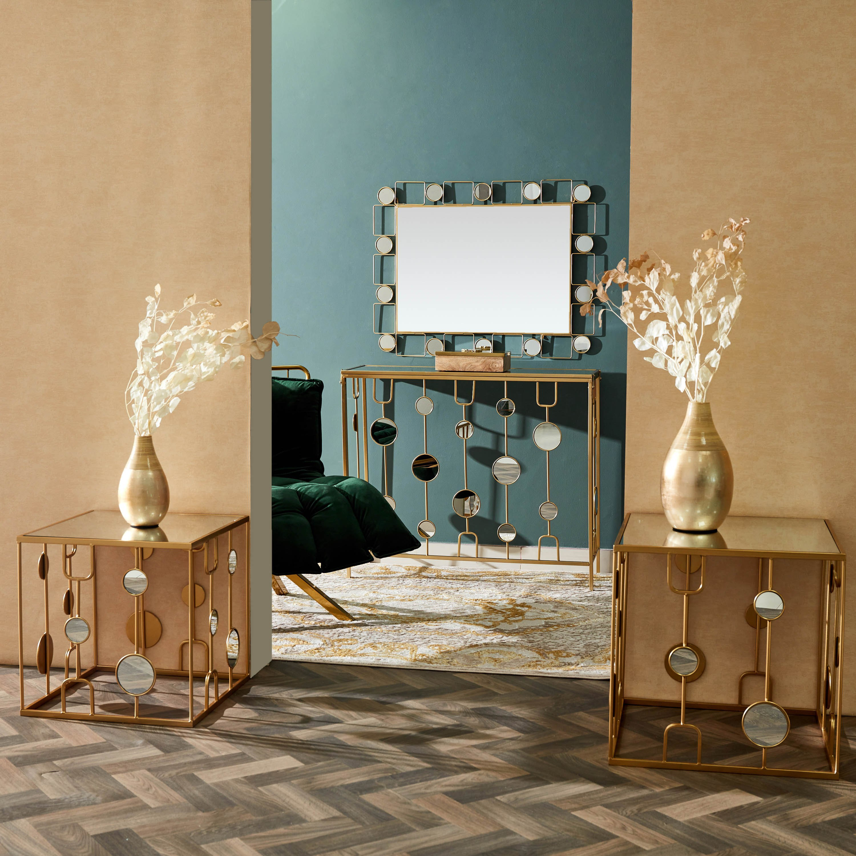 طاولة كونسول بمرآة من دانبيري-hbxfurniture-tablesandstands-consoletables-image-8
