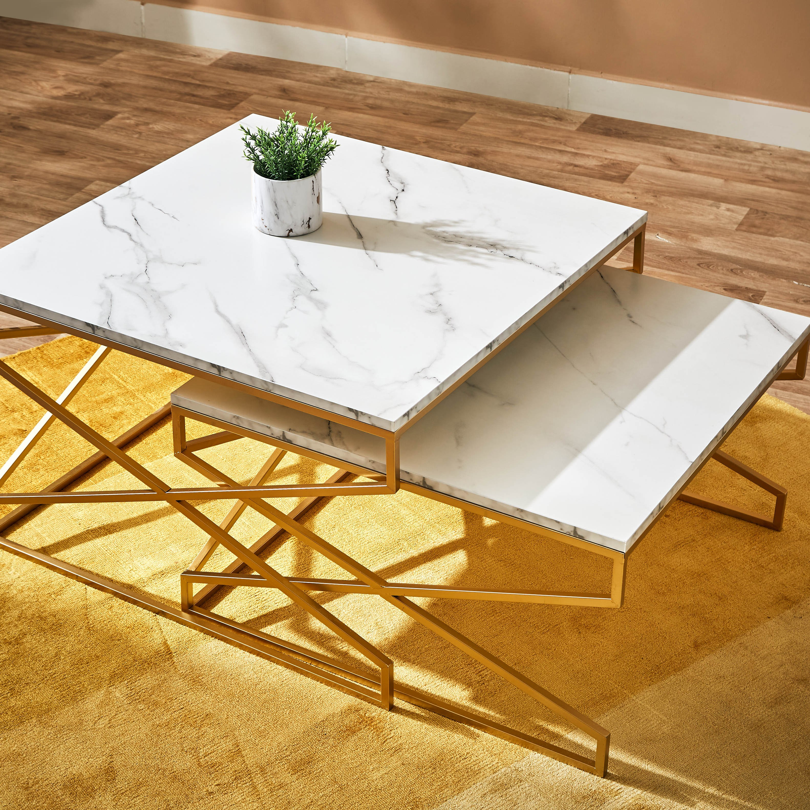 طقم طاولات قهوة متداخلة قطعتين من بليزا-hbxlivingroom-tablesandstands-coffeetables-image-3