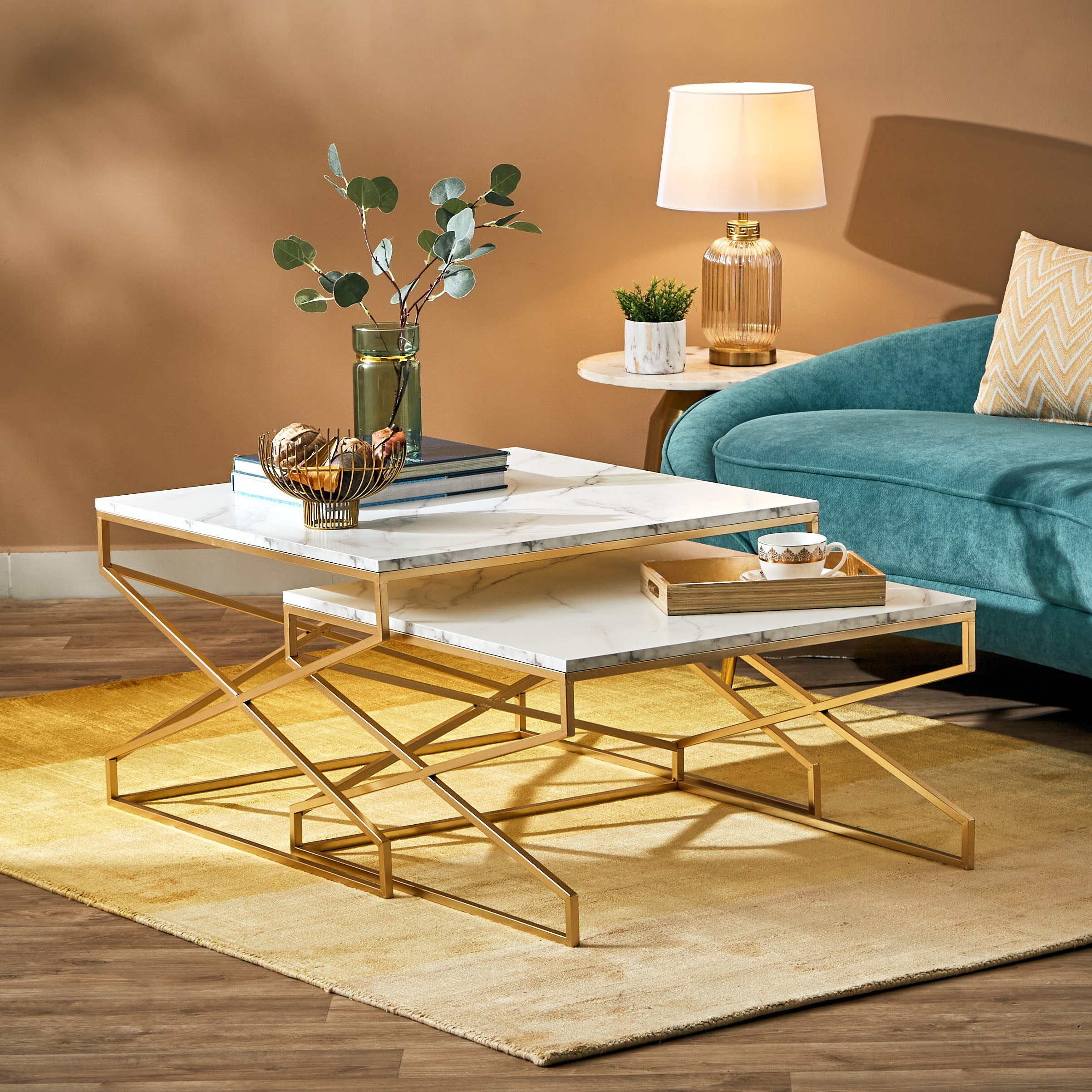 طقم طاولات قهوة متداخلة قطعتين من بليزا-hbxlivingroom-tablesandstands-coffeetables-image-8