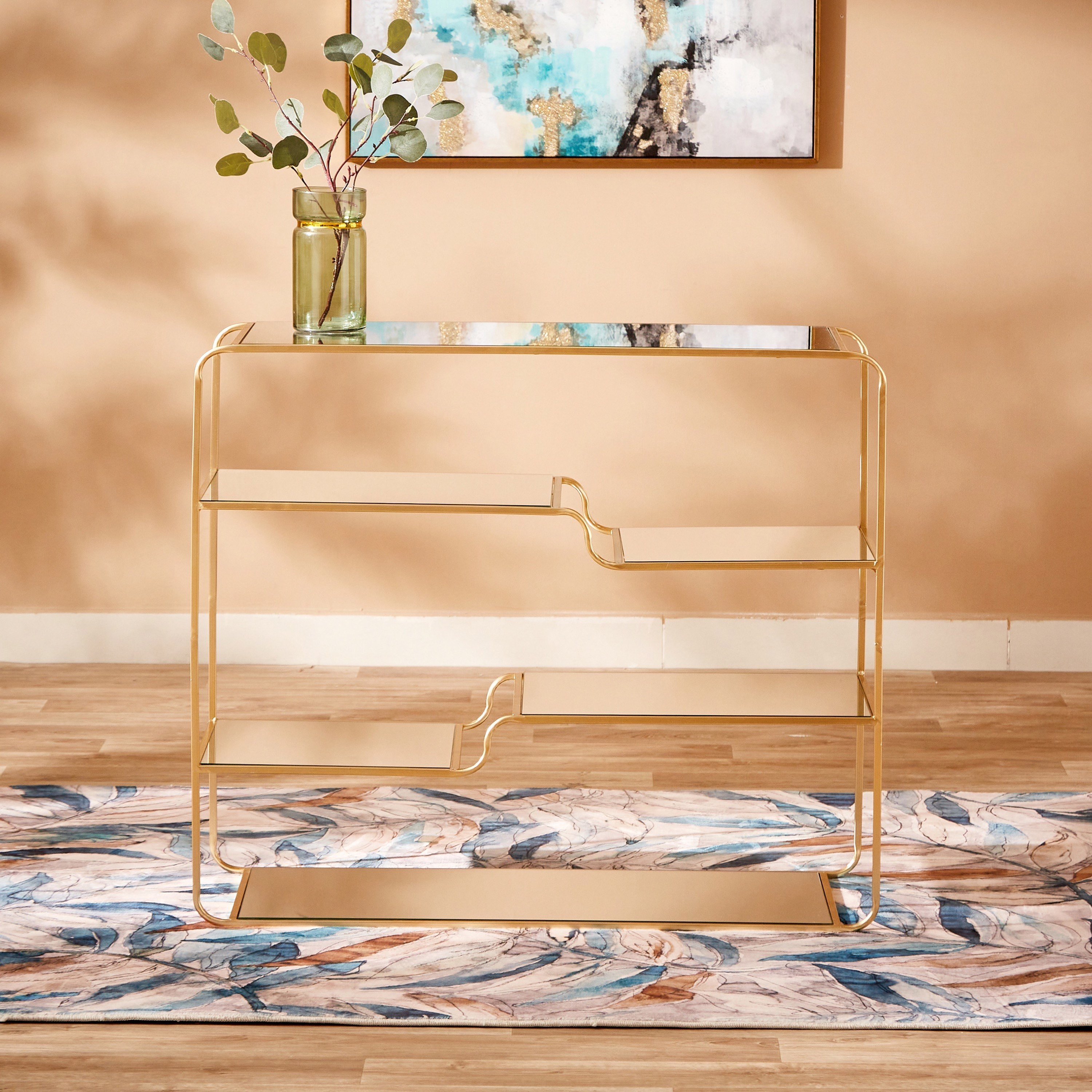 Eclipse Console Table with 4 Shelves-hbxfurniture-tablesandstands-consoletables-image-3