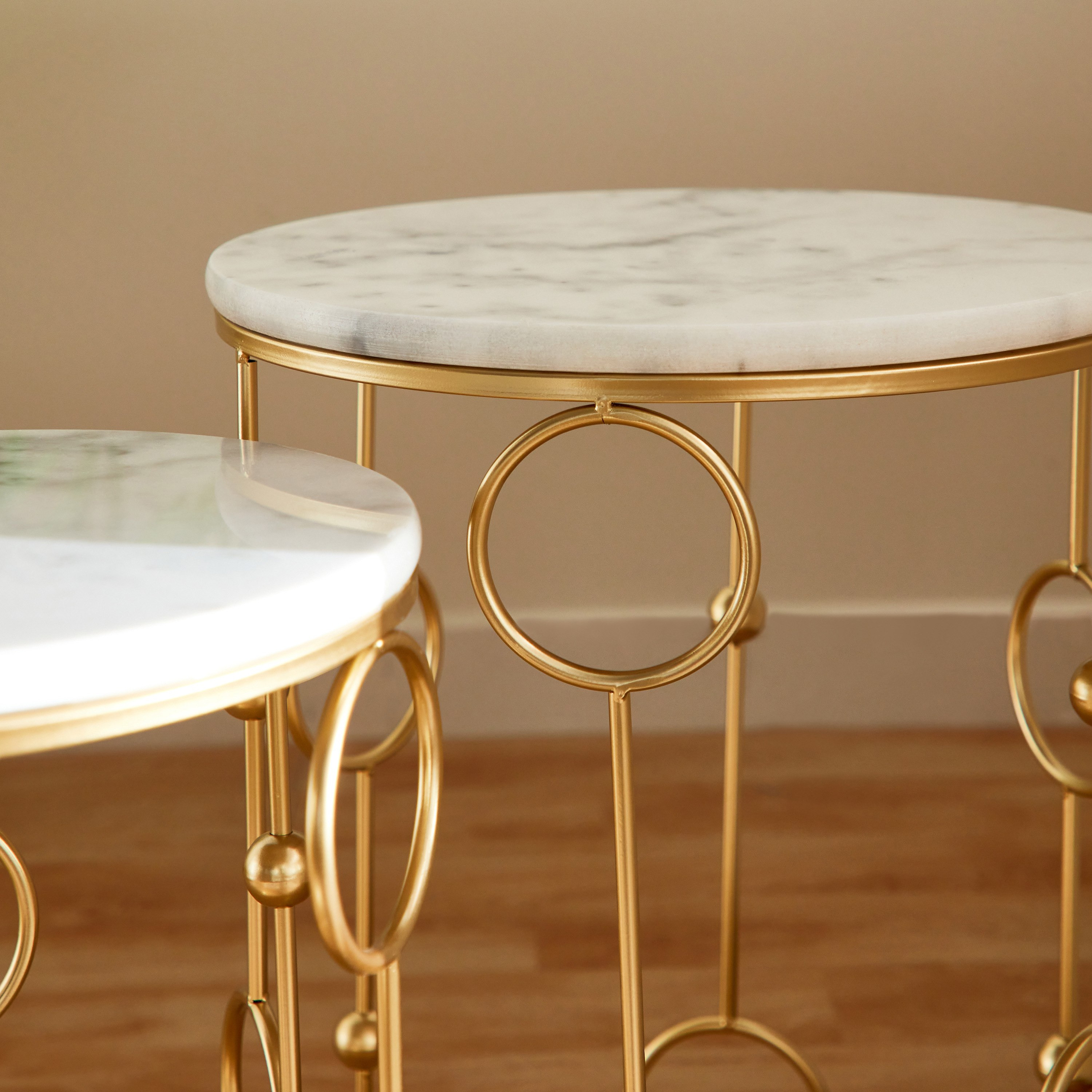طاولة جانبية مستديرة من قبرص - طقم من قطعتين-hbxfurniture-livingroom-endtables-image-6