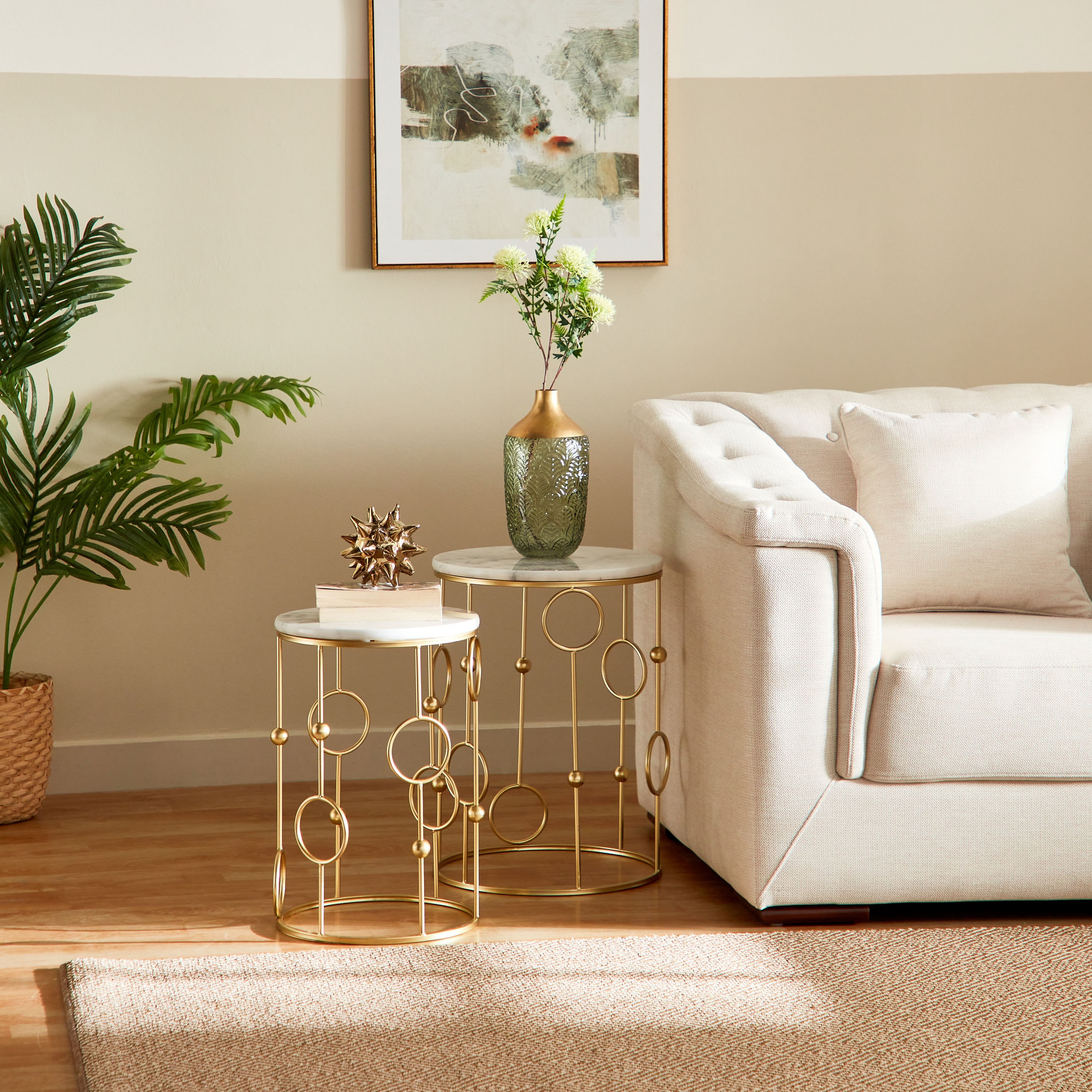 طاولة جانبية مستديرة من قبرص - طقم من قطعتين-hbxfurniture-livingroom-endtables-image-8