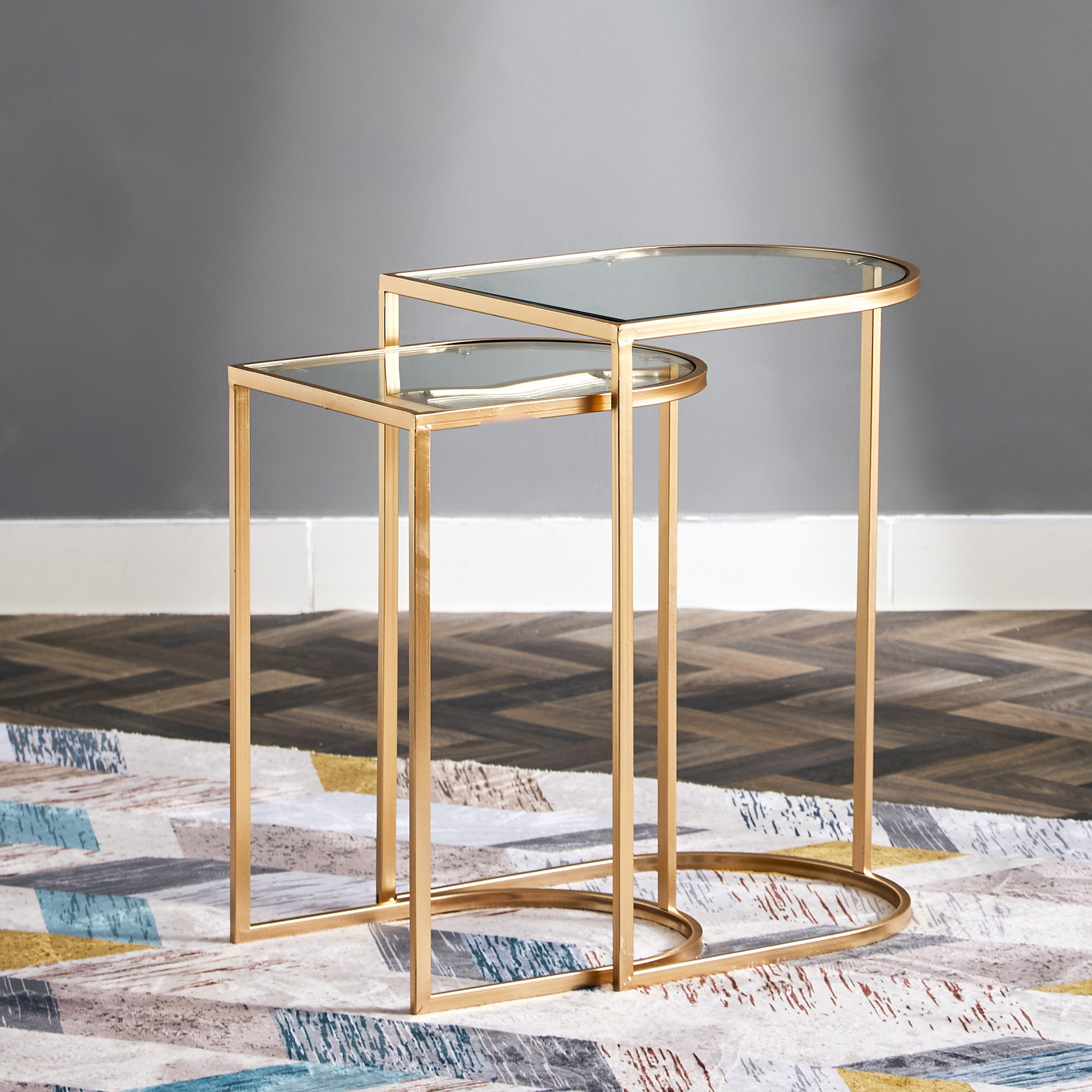 طقم طاولات جانبية متداخلة قطعتين من تريستان-hbxfurniture-livingroom-nestingtables-image-2