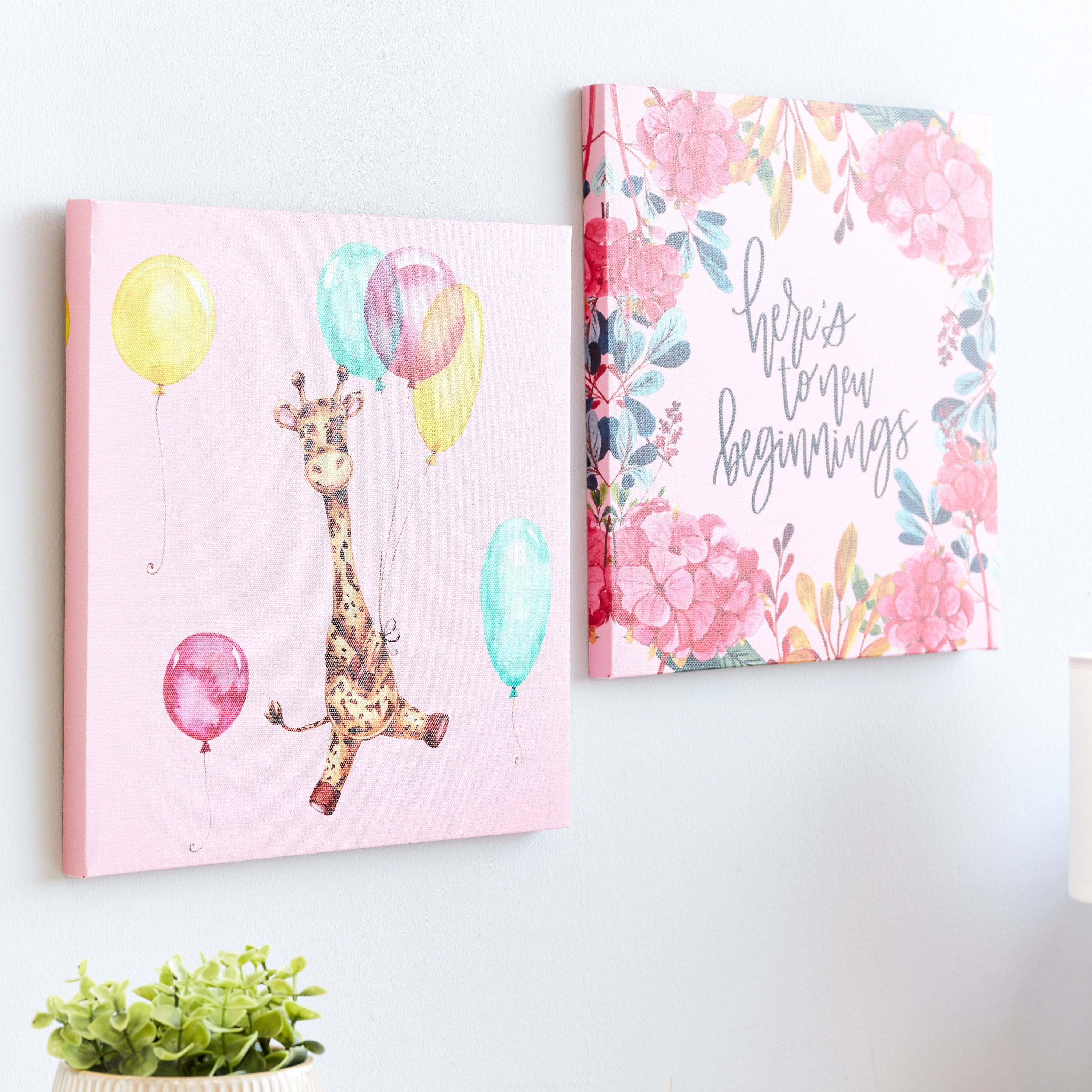 طقم لوحات كانفاس قطعتين بطبعات من آرتيستري - 30x30x1.8 سم-hbxhomeware-hbxkidsandyouth-image-2