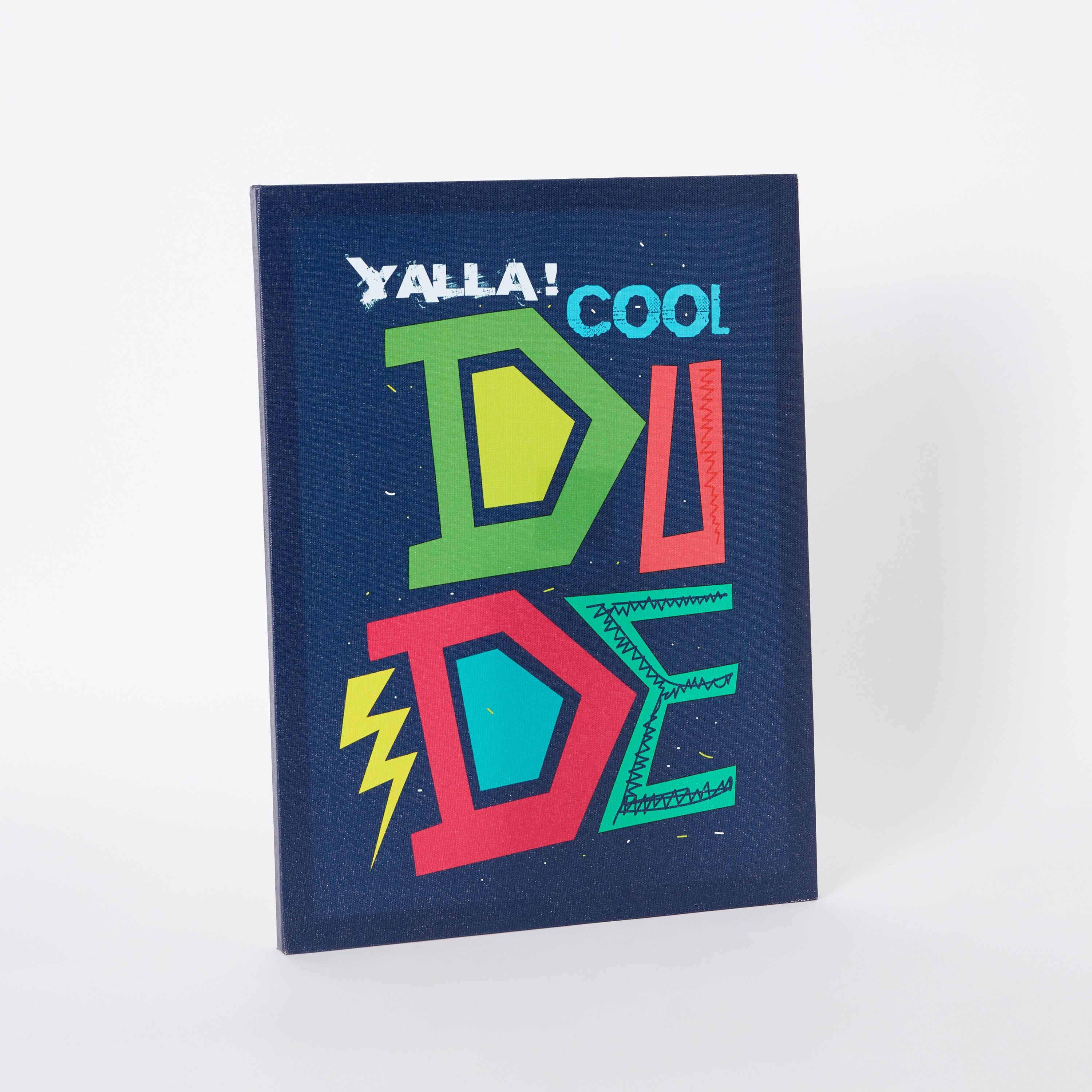 Artistry Yallah Cool Dude Printed Canvas Wall Art - 30x40x1.8 cm-hbxhomeware-hbxkidsandyouth-image-5