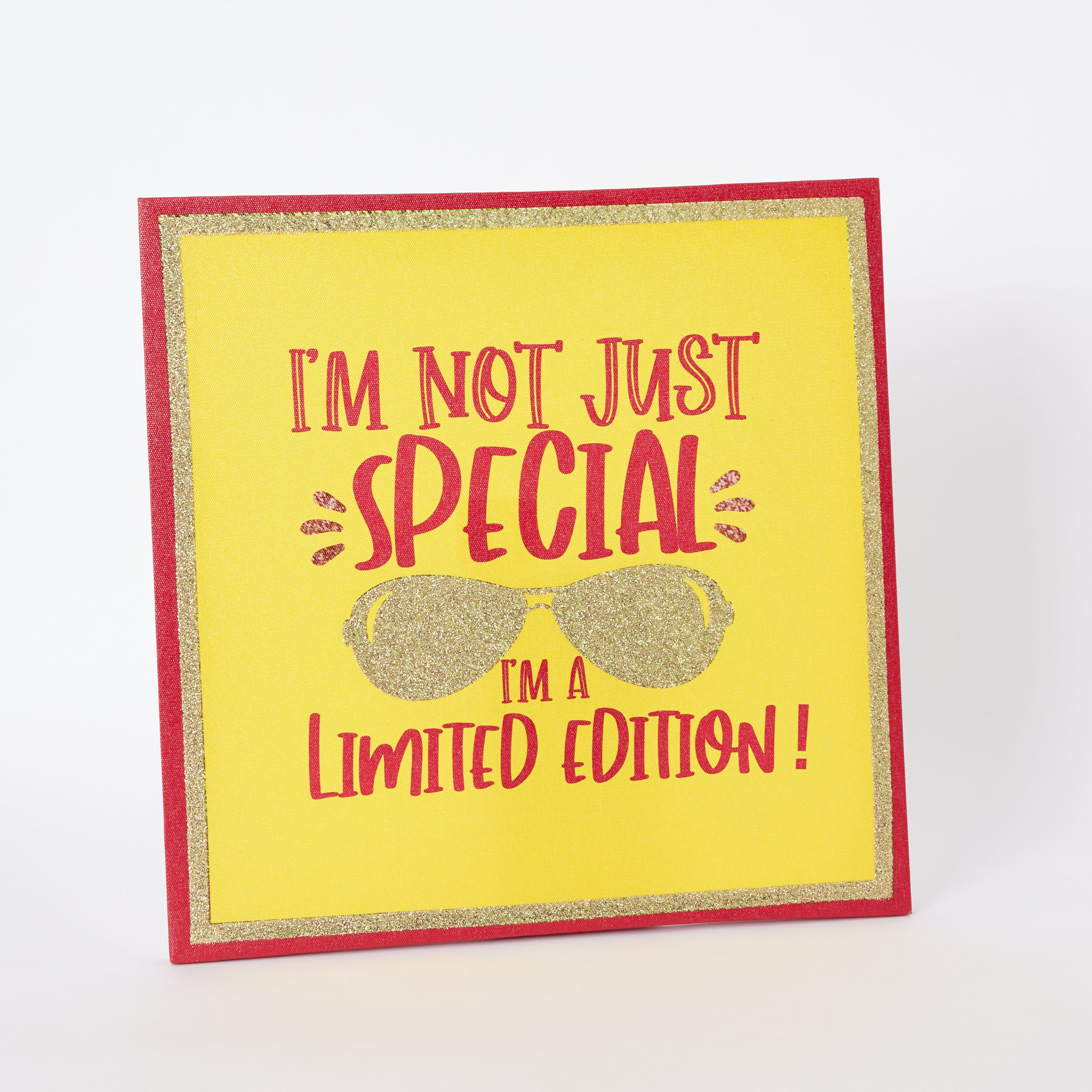 Artistry Glitter Print Canvas Wall Art - 40x40x1.8 cm-hbxhomeware-hbxkidsandyouth-image-5