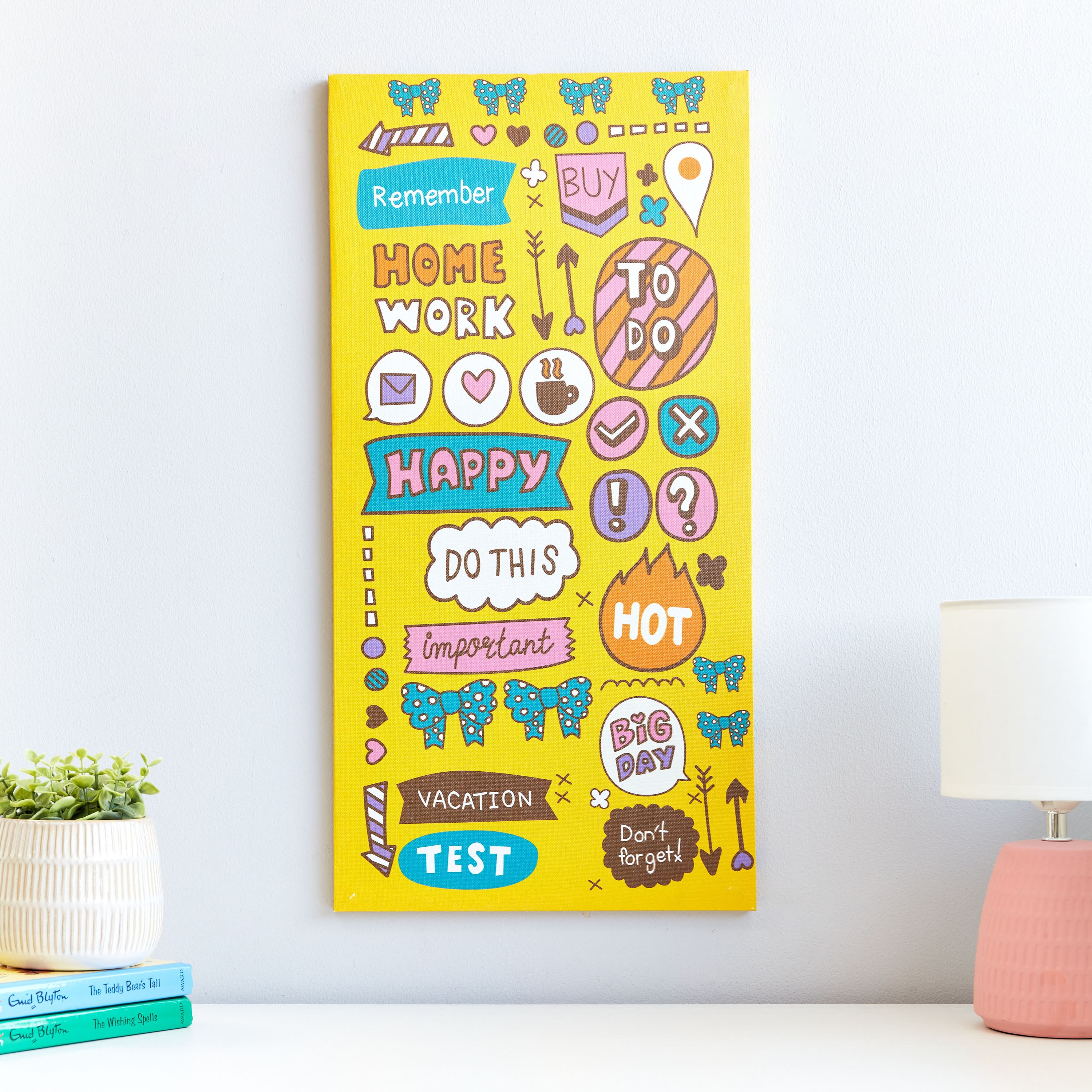 زينة حائط كانفاس بطبعات من آرتيستري - 30x60x1.8 سم-hbxhomeware-hbxkidsandyouth-image-1