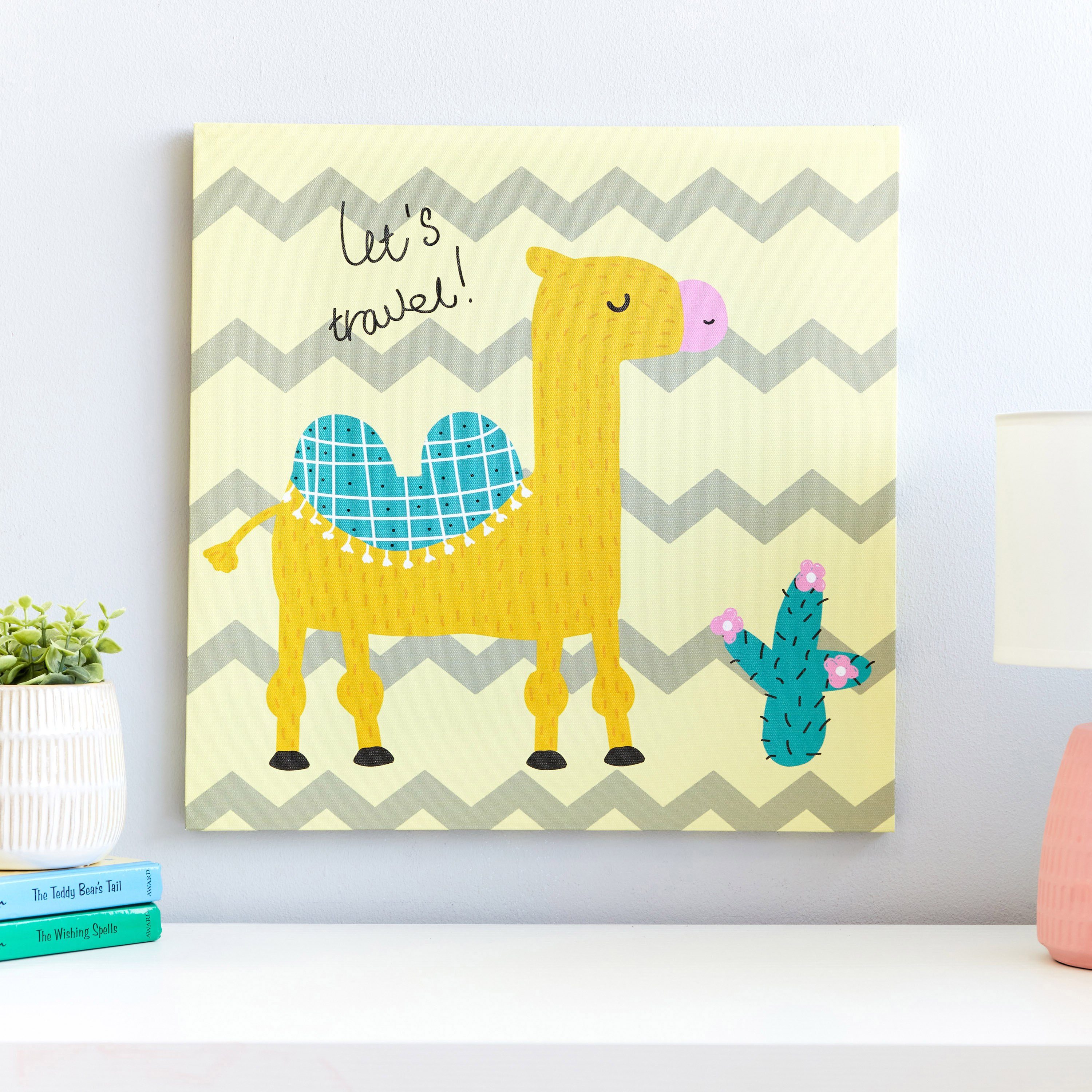 زينة حائط كانفاس بطبعات من آرتيستري - 40x40x1.8 سم-hbxhomeware-hbxkidsandyouth-image-1
