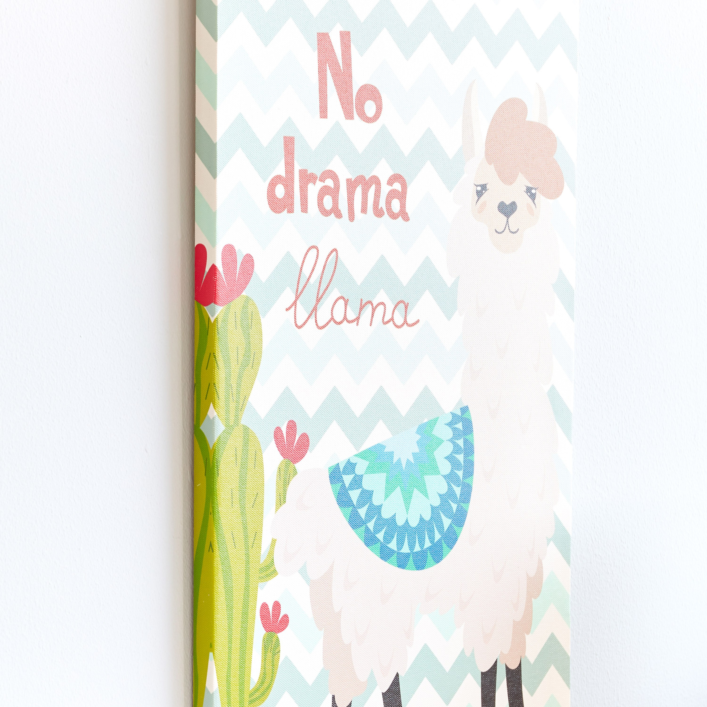 زينة حائط كانفاس بطبعات نو دراما إيلاما من آرتيستري - 30x60x1.8 سم-hbxhomeware-hbxkidsandyouth-image-3