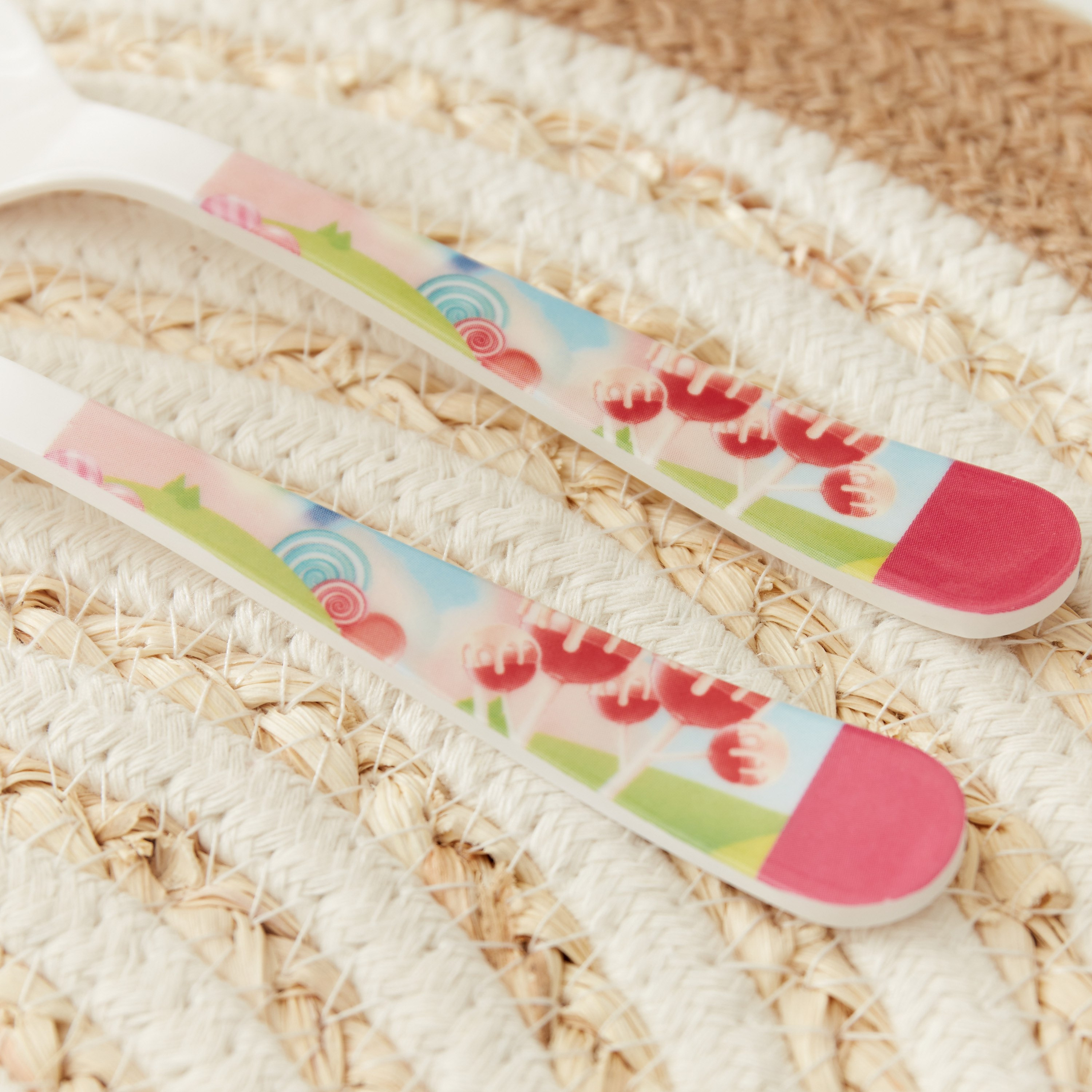 طقم ملعقة وشوكة بطبعات من ترينيتي - 16 سم-hbxhomeware-hbxkidsandyouth-image-3