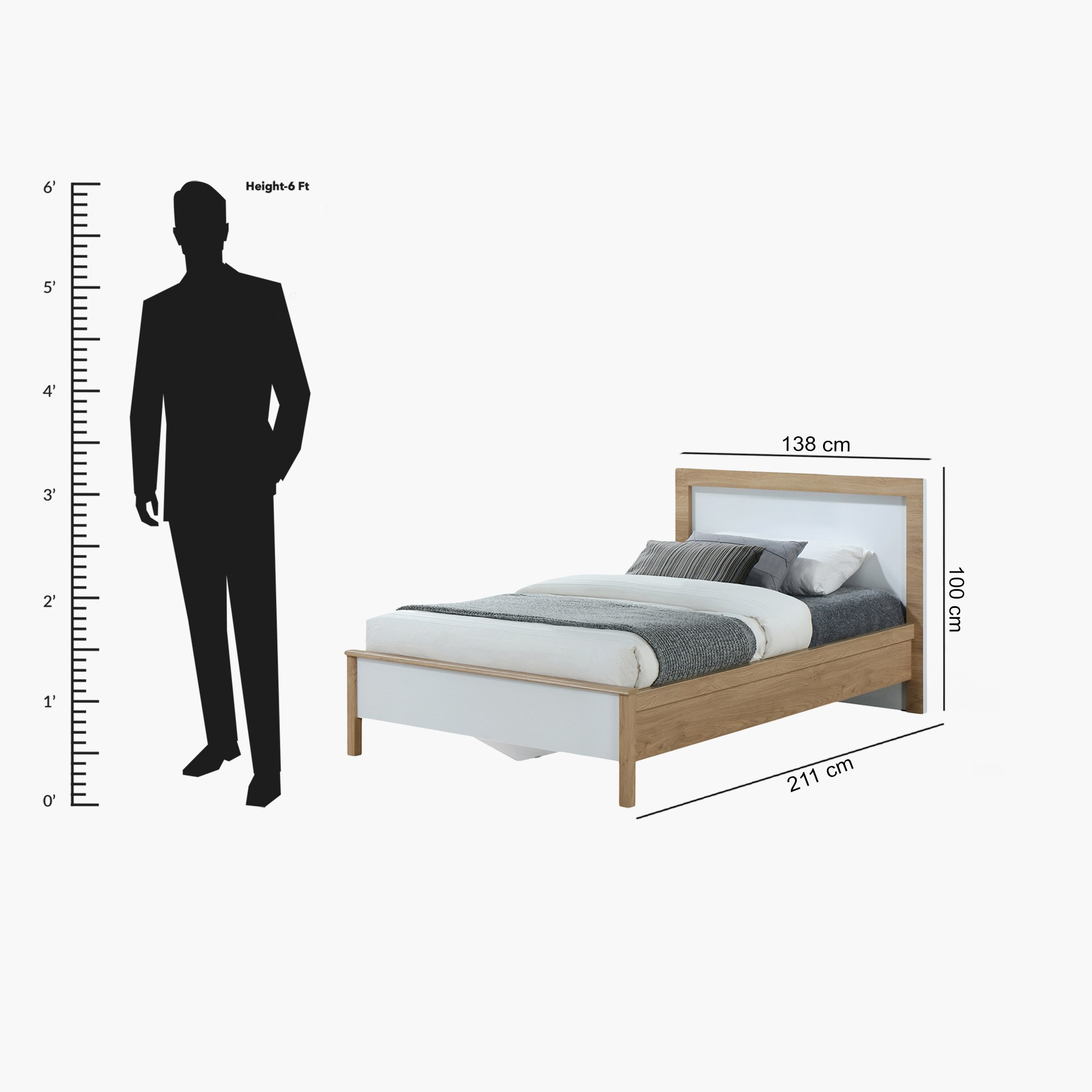 سرير مزدوج من سكاي - 120x200 سم-hbxbedroom-bedsandbedsets-beds-twin-image-5