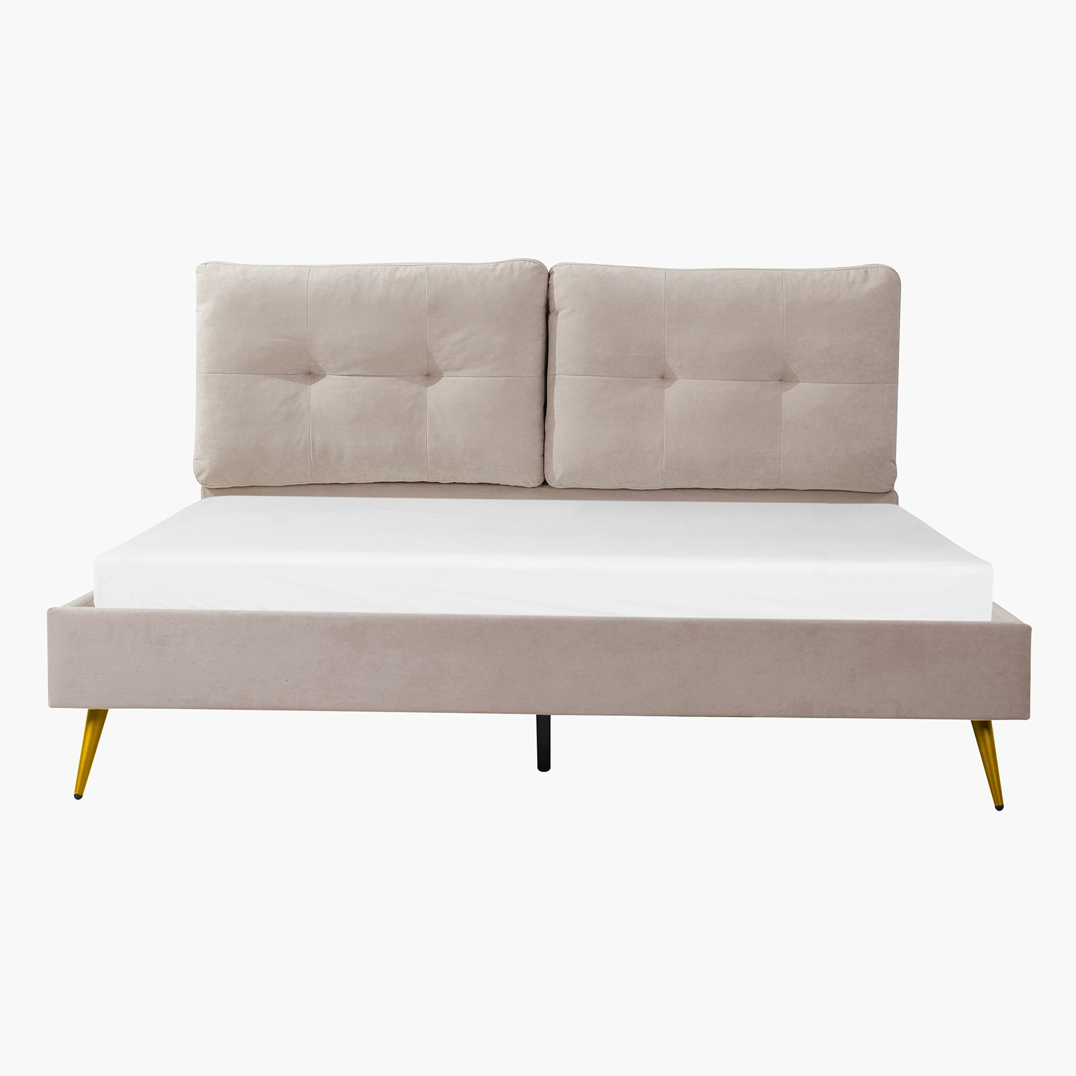 سرير كينج بأرجل ذهبية - ماجيستيك من موڤو - 180x200 سم-hbxfurniture-bedsandbedsets-beds-king-image-2