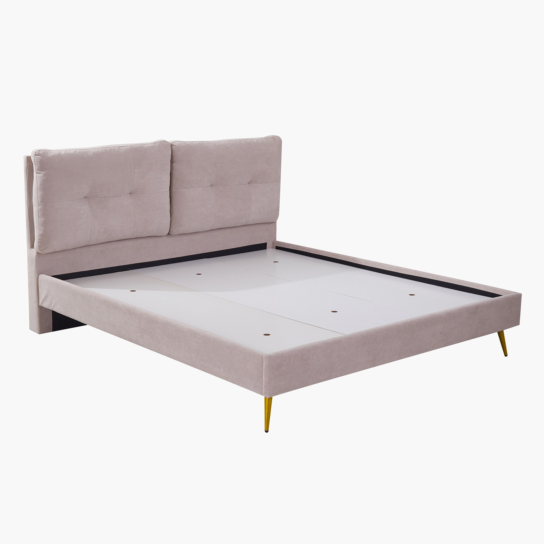 سرير كينج بأرجل ذهبية - ماجيستيك من موڤو - 180x200 سم-hbxfurniture-bedsandbedsets-beds-king-image-3