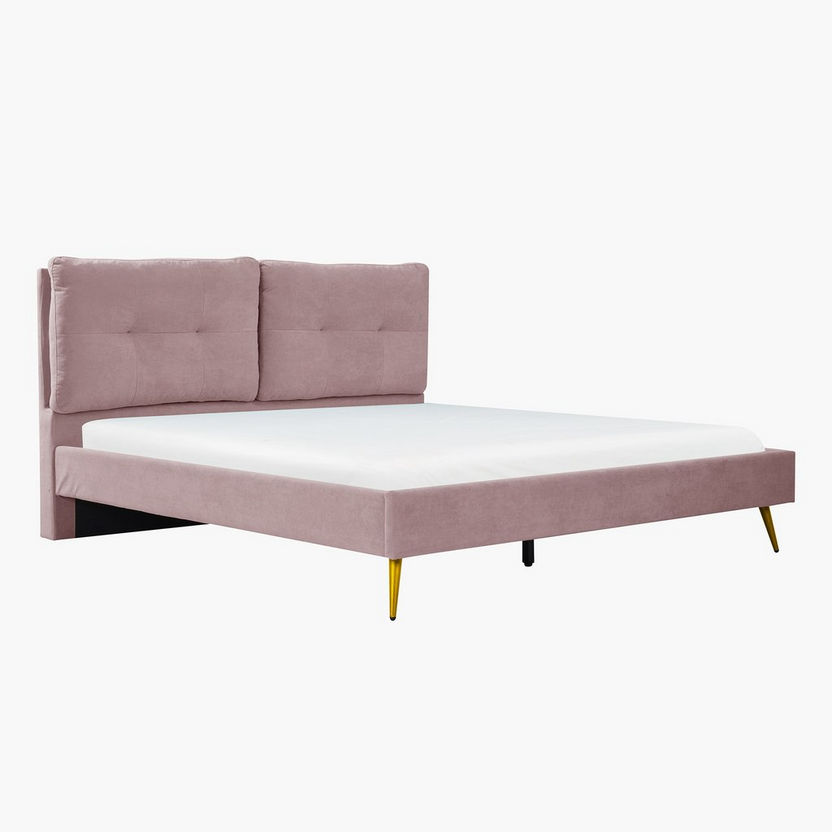 Majestic King Bed With Gold Legs - 180x200 cm-King-image-3