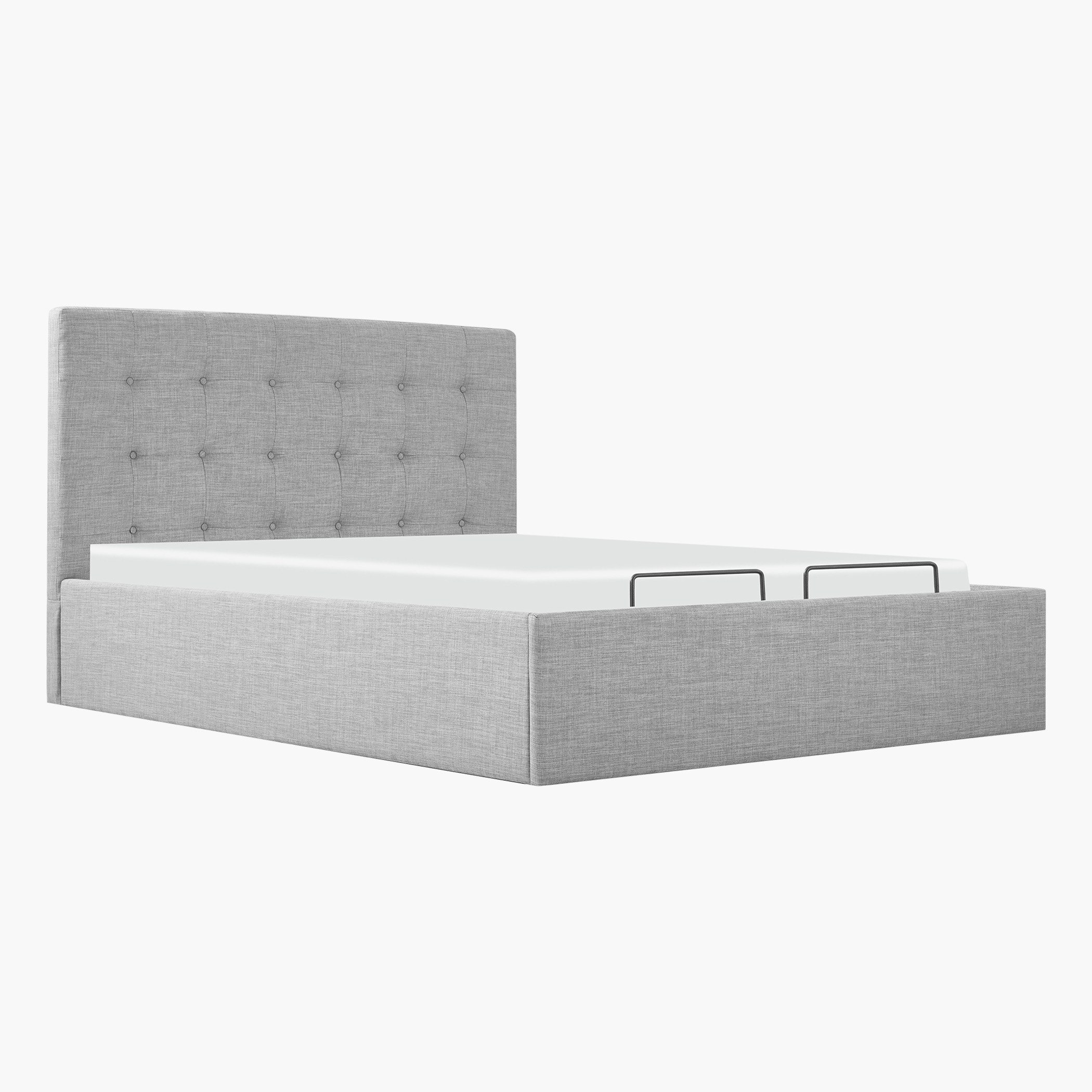 سرير كوين منجد بمساحة تخزين هيدروليك من أوكلاند - 150x200 سم-hbxbedroom-bedsandbedsets-beds-queen-image-4