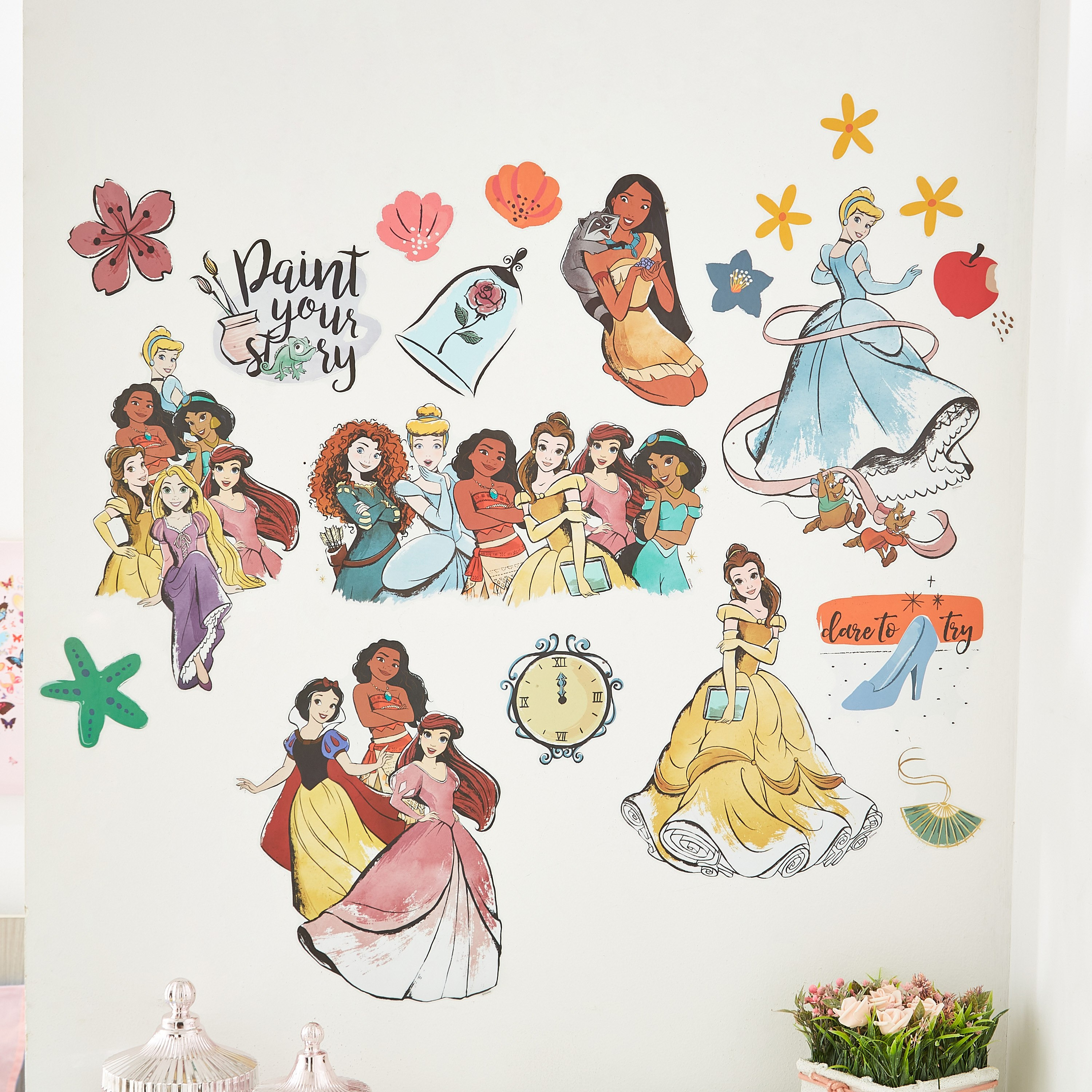 ملصق حائط بتصميم نيفر جيف أب قابل لإعادة الاستخدام - 60x100 سم-hbxhomeware-hbxkidsandyouth-image-1
