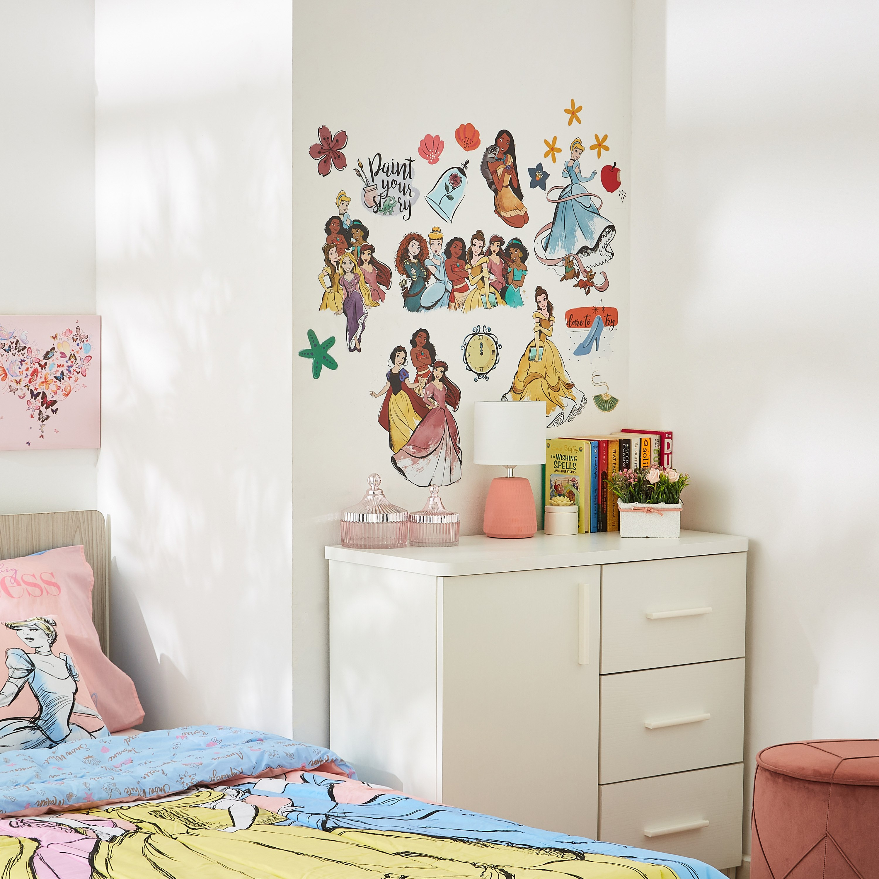 ملصق حائط بتصميم نيفر جيف أب قابل لإعادة الاستخدام - 60x100 سم-hbxhomeware-hbxkidsandyouth-image-3