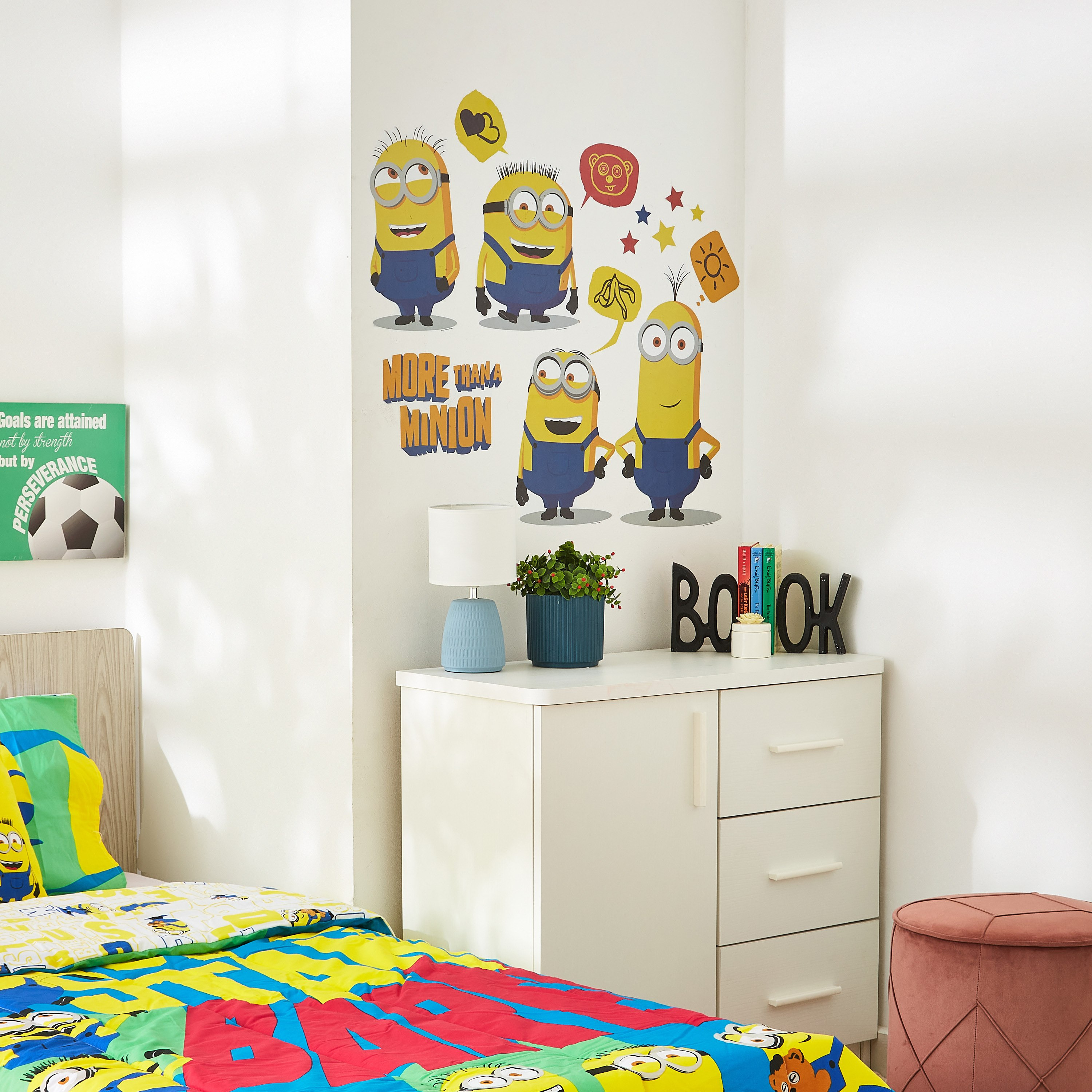 ملصق حائط قابل لإعادة الاستخدام للمينيون - 60x100 سم-hbxhomeware-hbxkidsandyouth-image-3