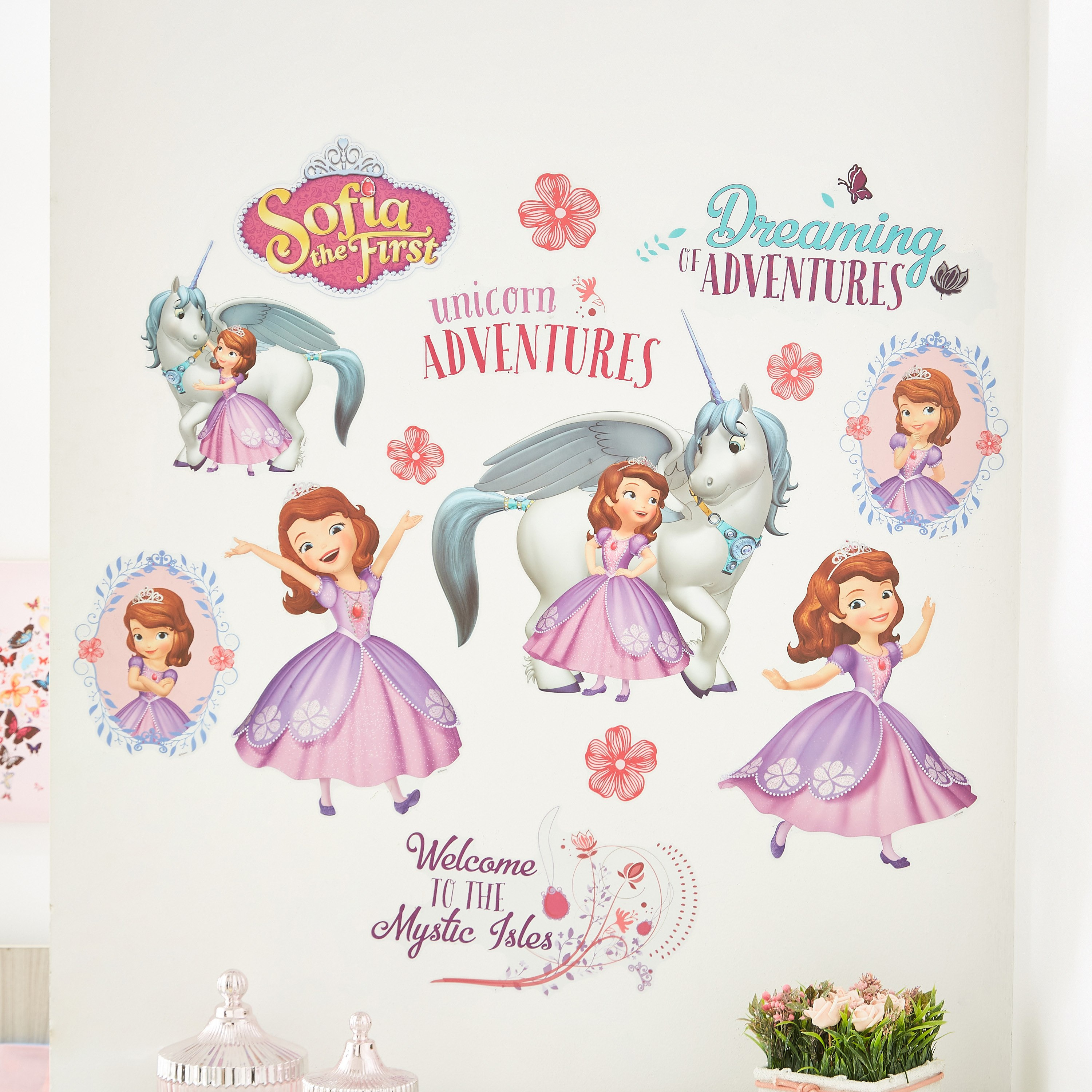 ملصق حائط قابل لإعادة الاستخدام دريمينج أدفينشرز - 60x100 سم-hbxhomeware-hbxkidsandyouth-image-1
