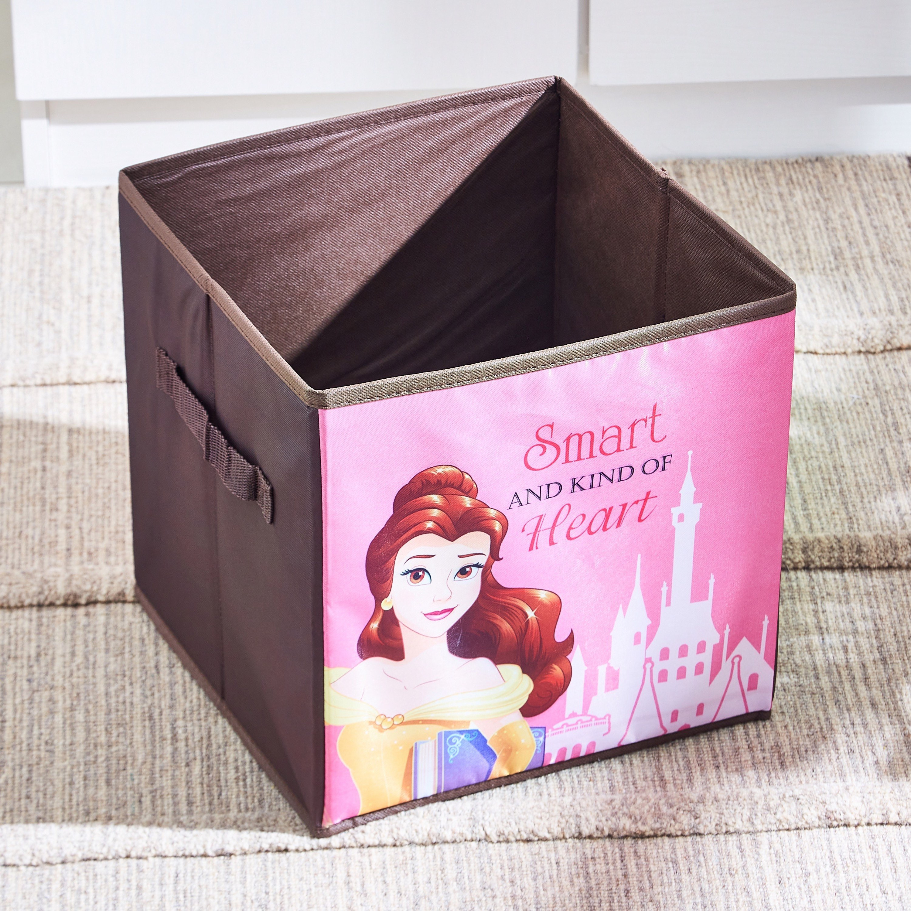 Princess 'Smart and Kind' Folding Storage Box-hbxhomeware-hbxkidsandyouth-image-2