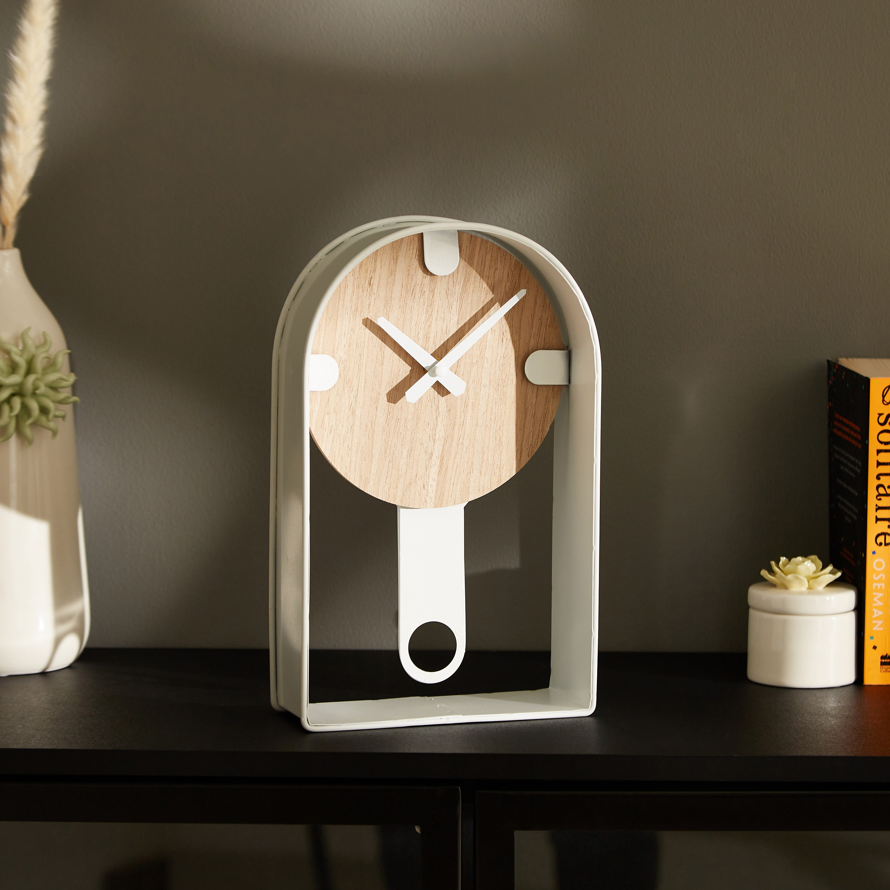 Aurora Pendulum Table Clock - 18x7x30 cm-PROMO_HB_AE_B1G1_250925-image-1