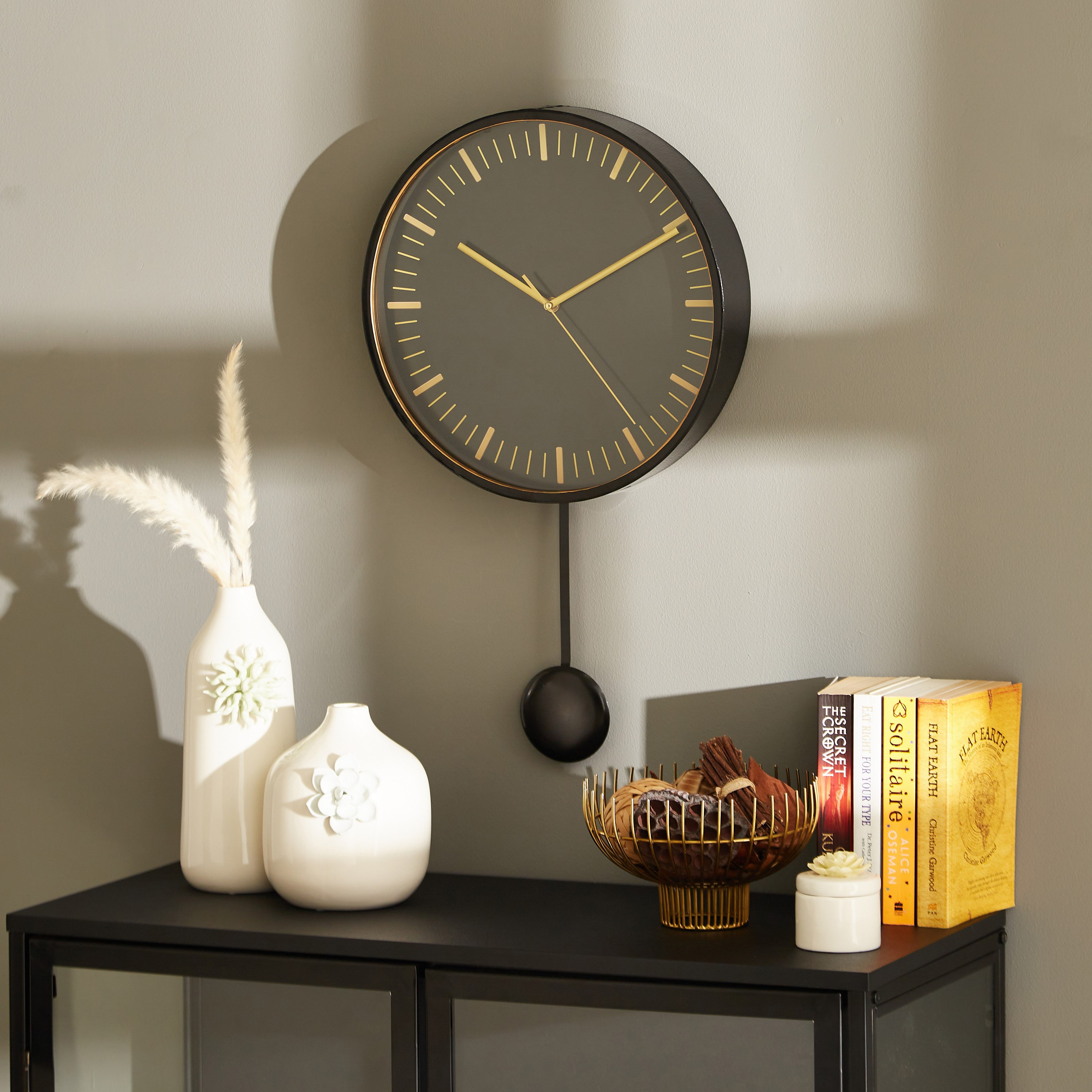 Aurora Pendulum Wall Clock - 35x6x70 cm-PROMO_HB_AE_B1G1_250925-image-5