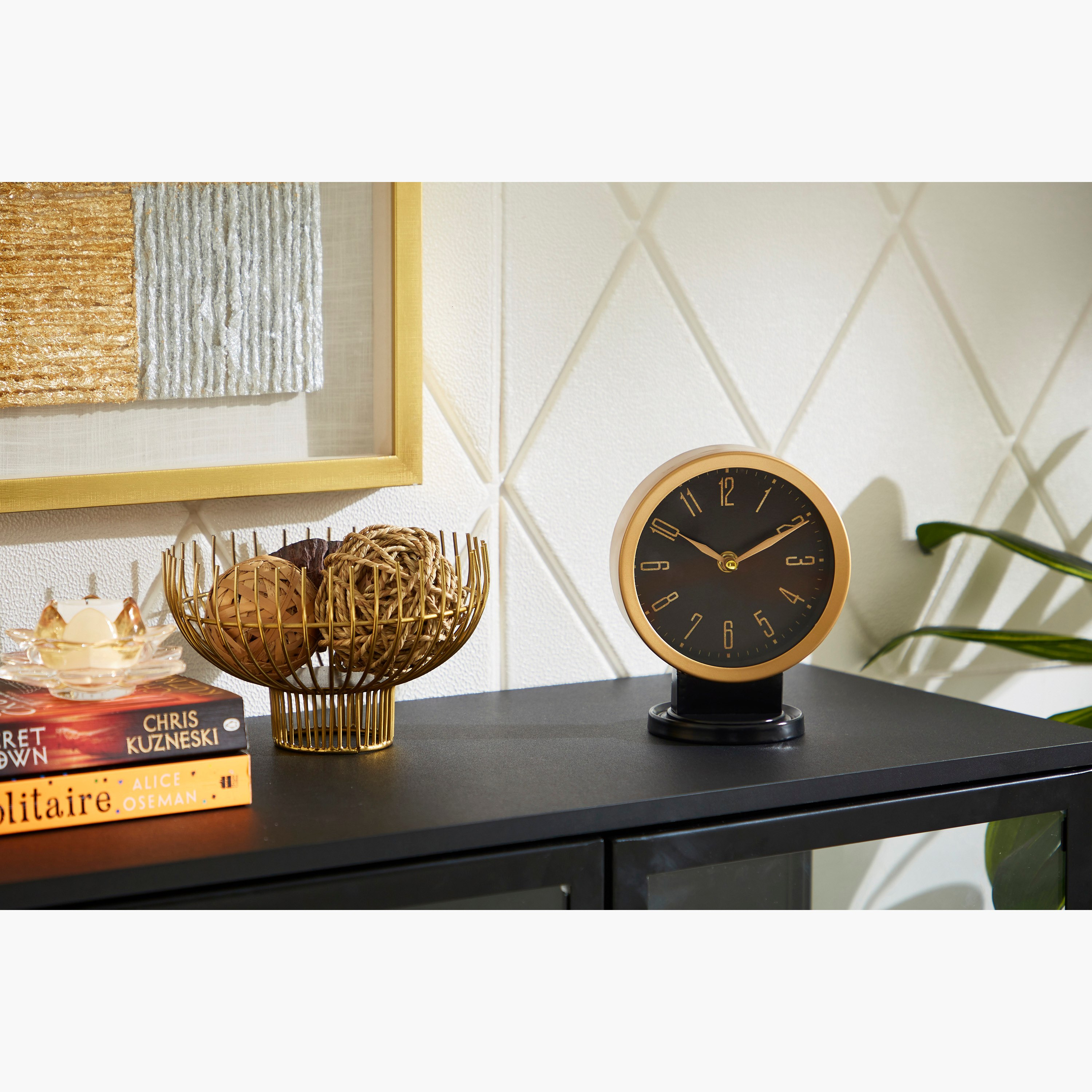 Aurora Table Clock - 15x10x19 cm-hbxhomeware-hbxdecorandfurnishings-image-6