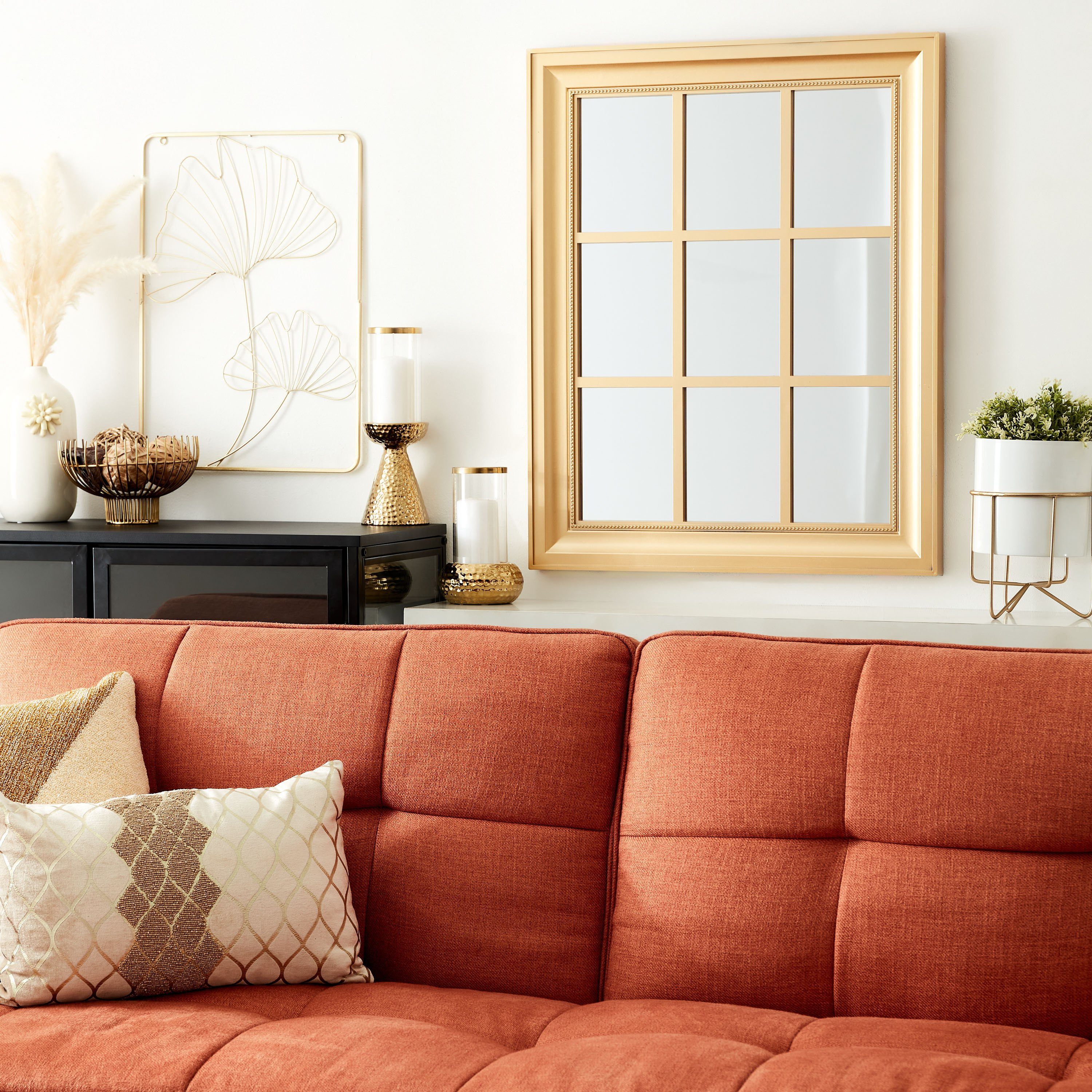 Everly Decorative Rectangular Window Pane Mirror - 61x3x76 cm-PROMO_HB_AE_B1G1_250925-image-4