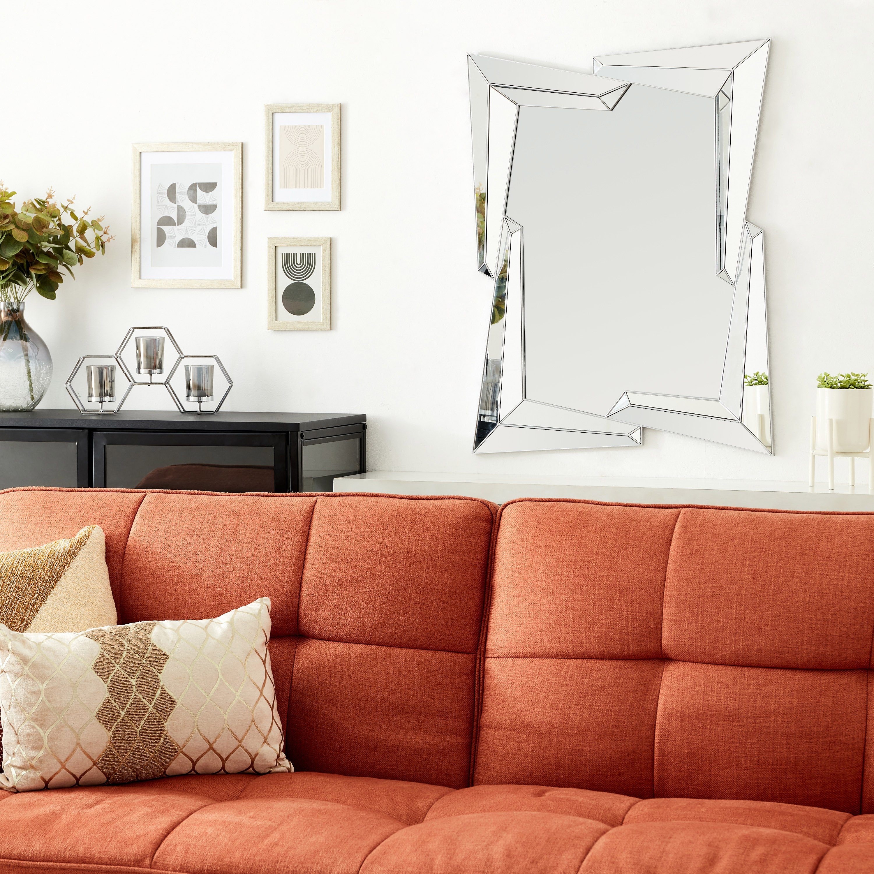 مرآة ديكور بتصميم متداخل من إيفرلي - 57x6x75 سم-PROMO_HB_AE_B1G1_250925-image-4