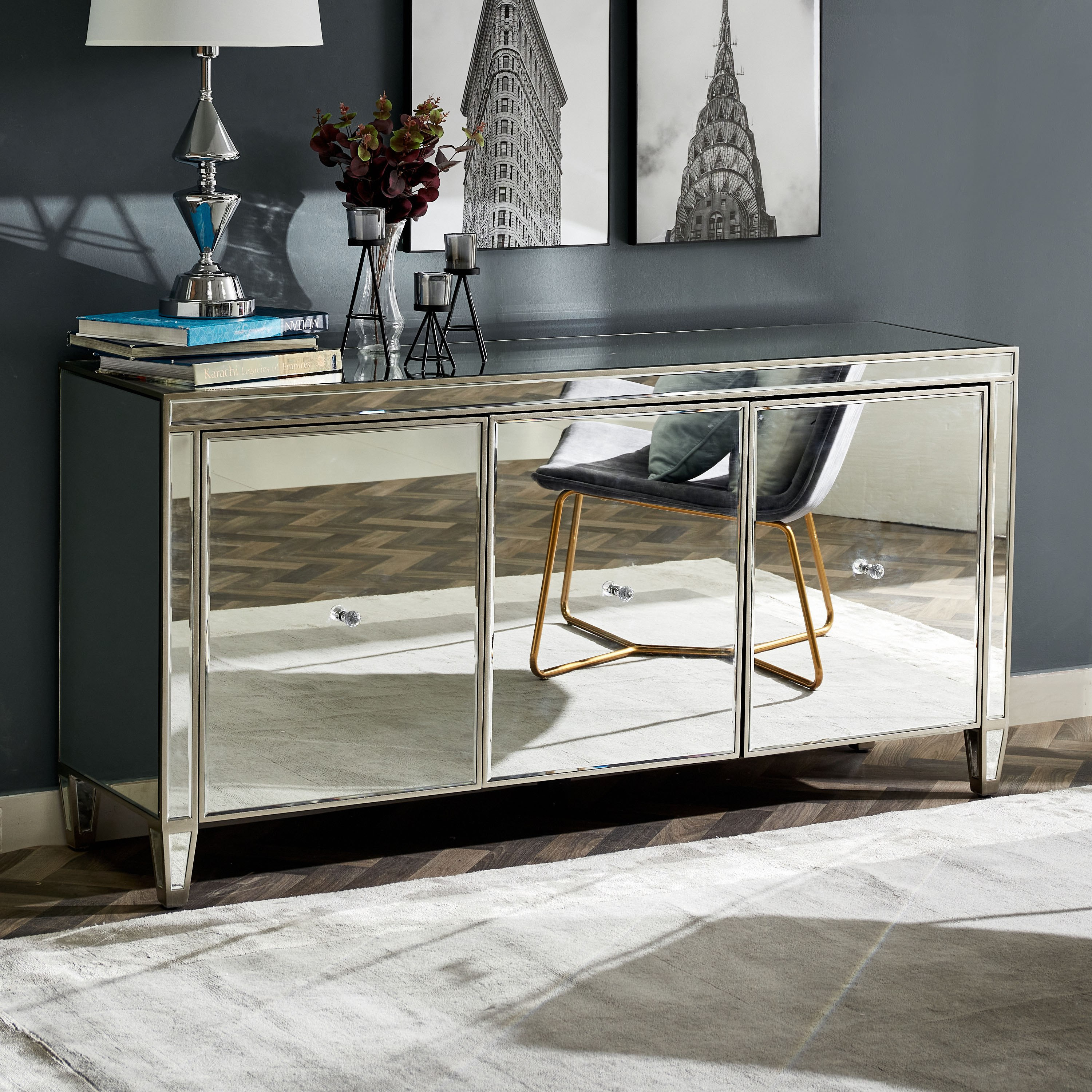 خزانة جانبية 3 أبواب من ميراج-hbxfurniture-diningroom-buffetsandsideboards-image-1