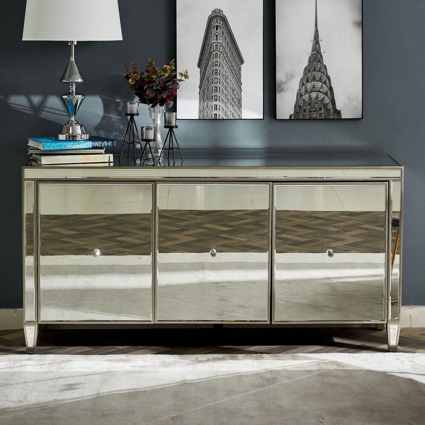 Mirage Sideboard with 3 Doors-Buffets and Sideboards-image-1